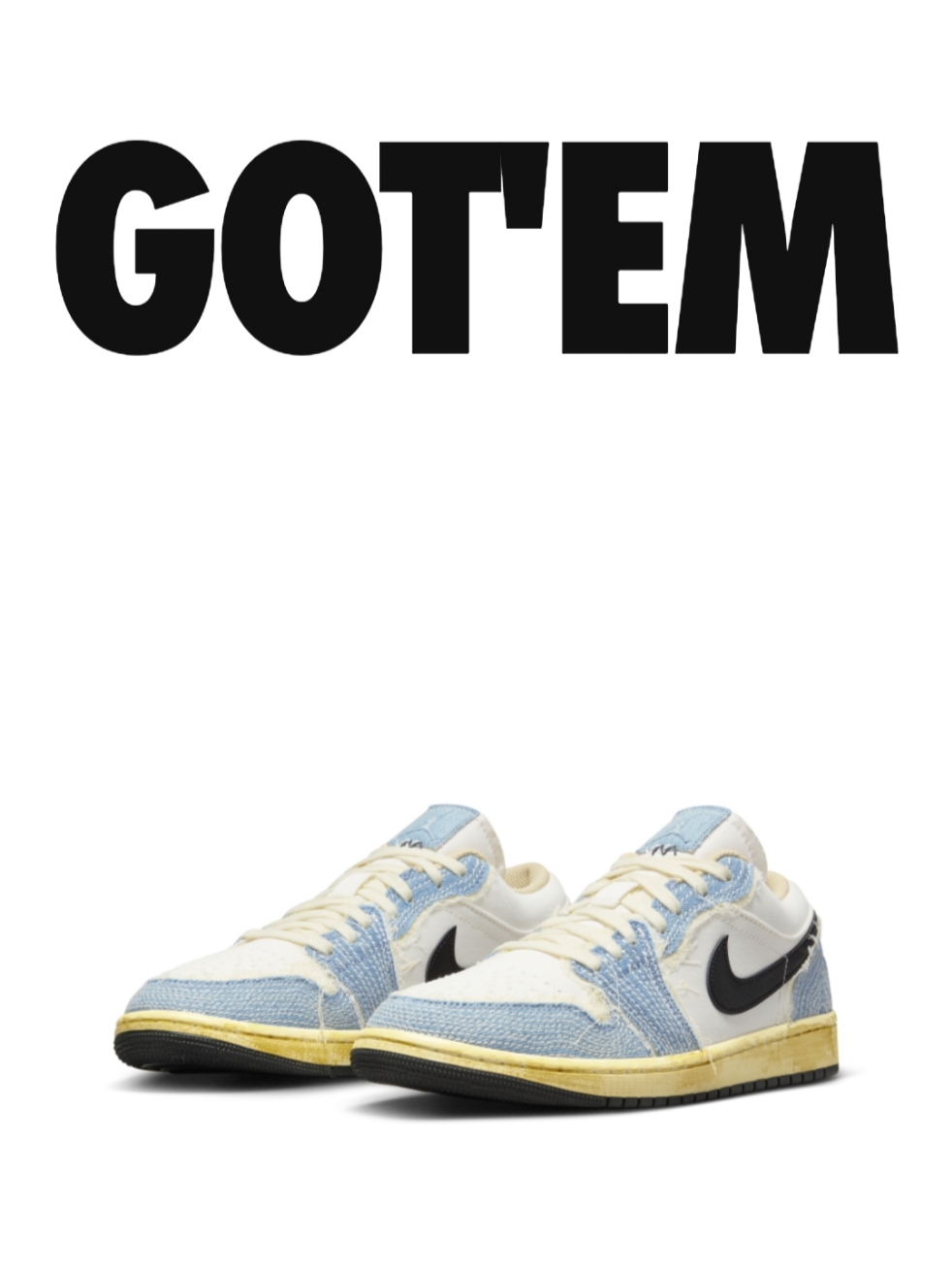 Jordan 1 Low World Make Japan 착용 스타일