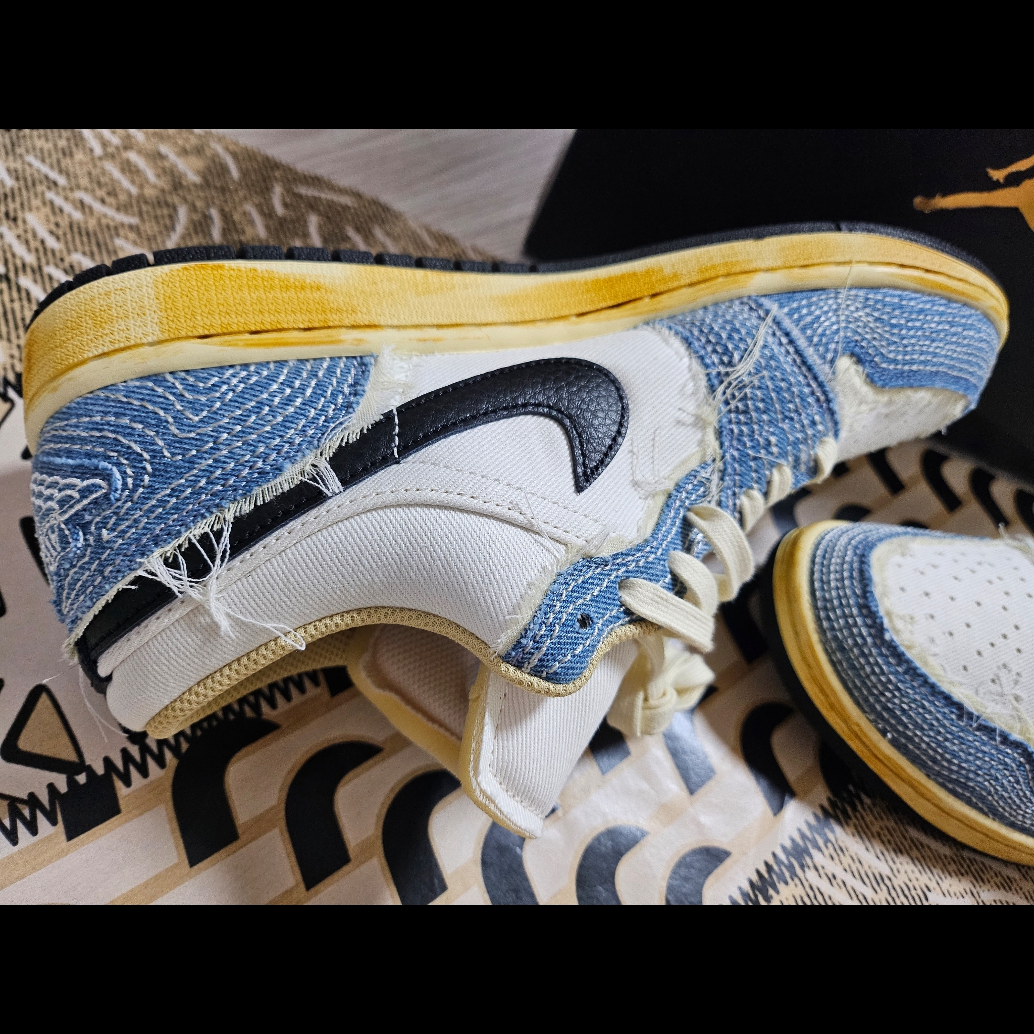 Jordan 1 Low World Make Japan 착용 스타일 - 4