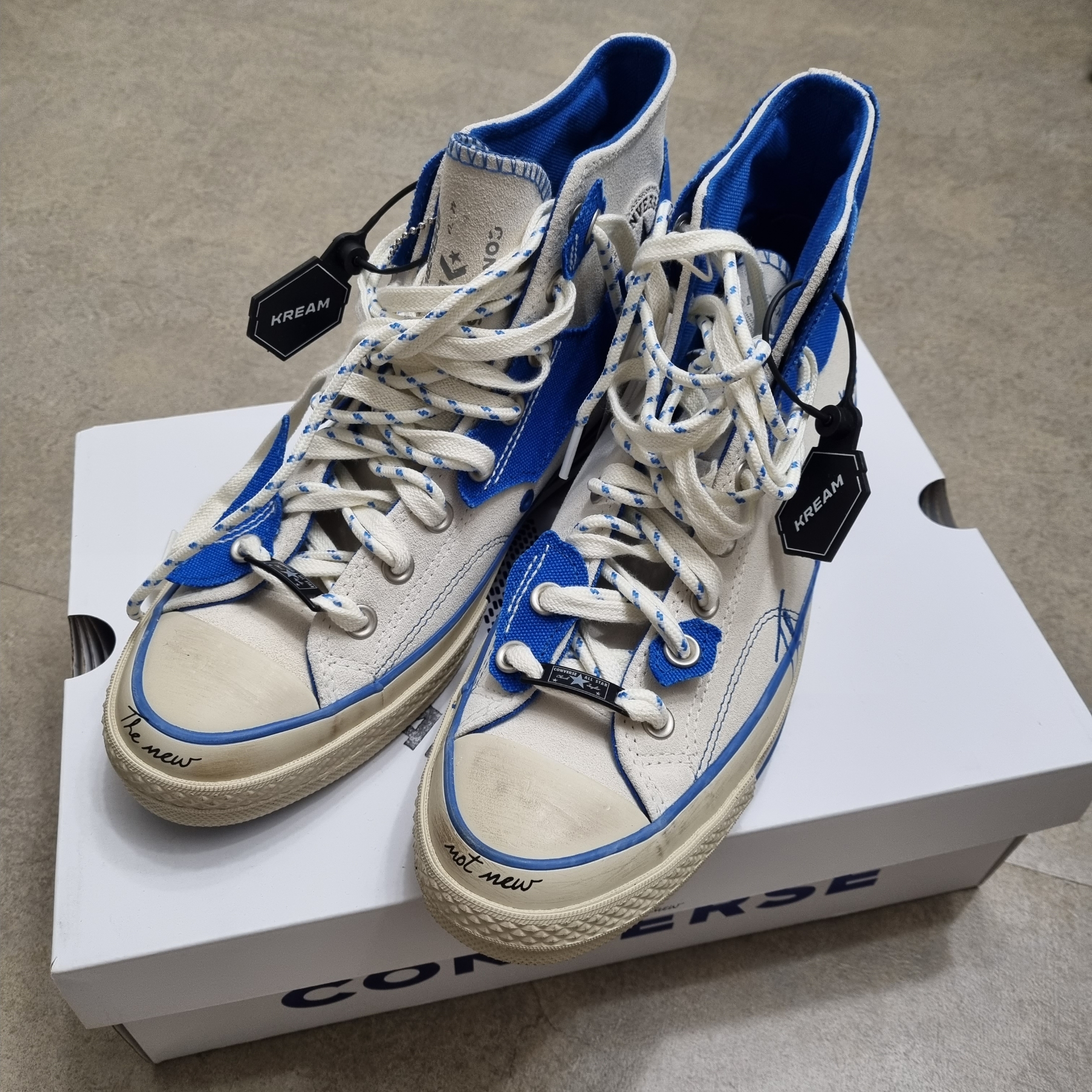 Converse x Ader Error Chuck 70 High White 착용 스타일