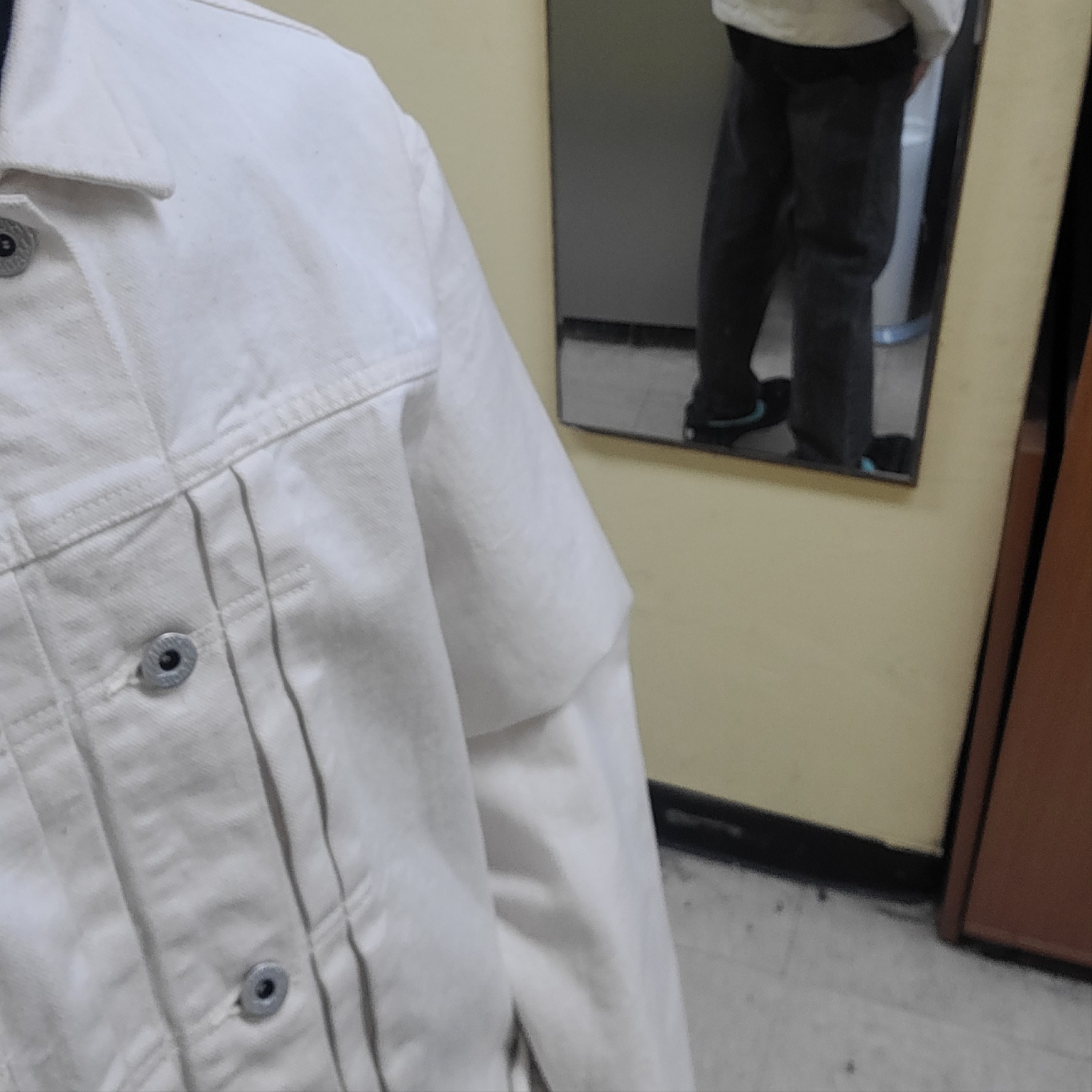 Human Made Natural Denim Work Jacket White, Nike x Tiffany & Co. Air Force 1 Low SP 1837 착용 스타일 - 2