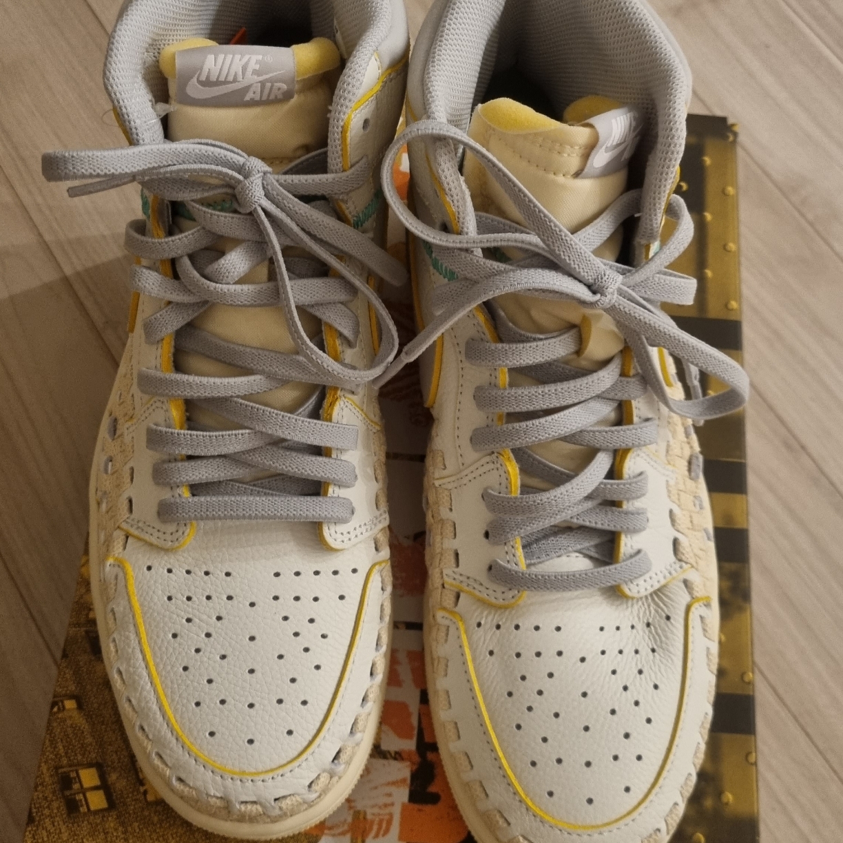 Jordan 1 x Bephies Beauty Supply x Union Retro High OG SP Summer '96 착용 스타일 - 1