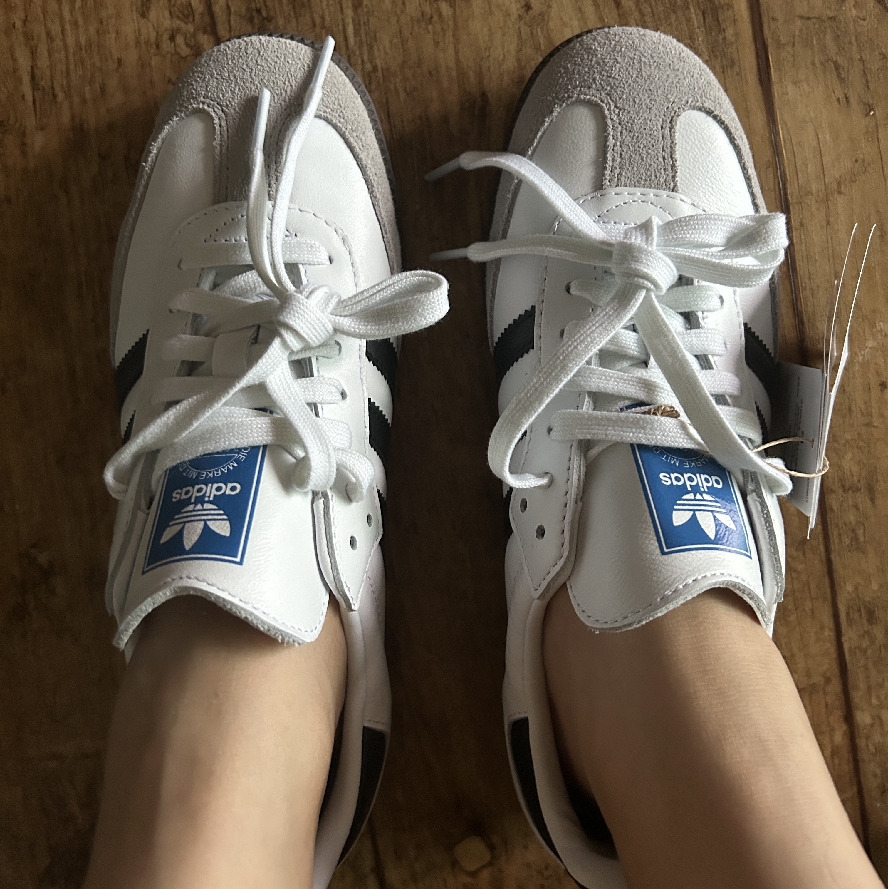 Adidas Samba OG Cloud White 착용 스타일