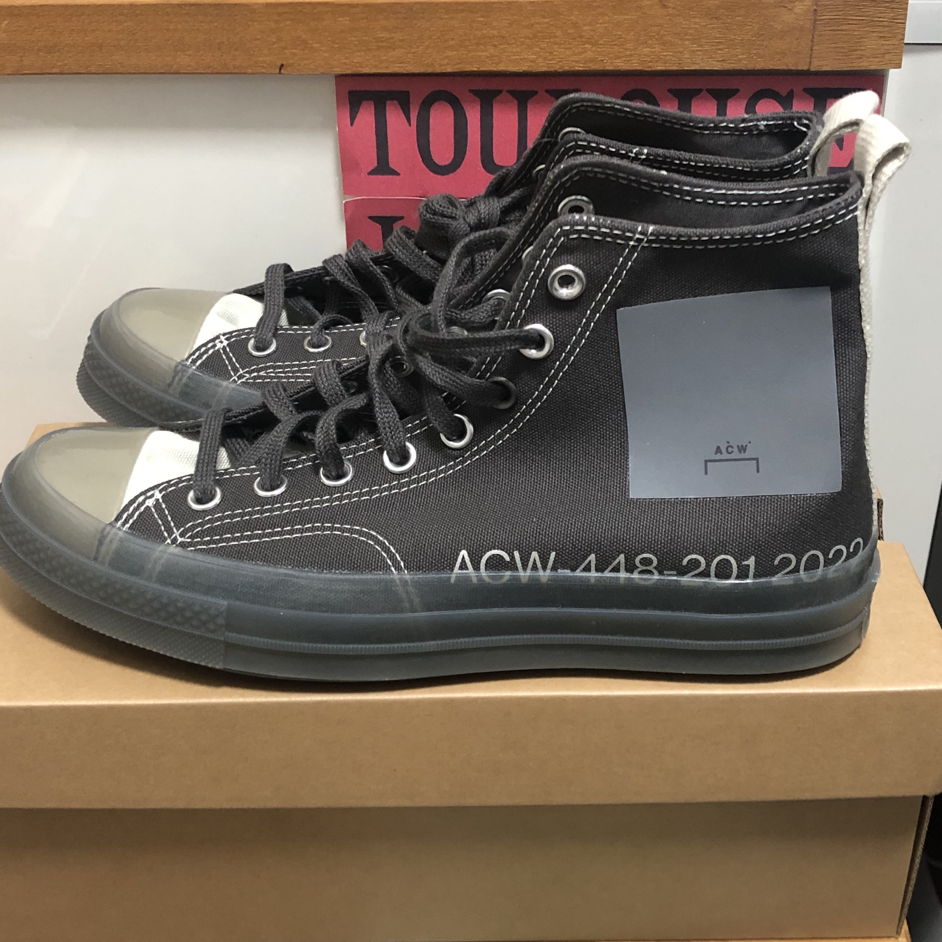 Converse x A-Cold-Wall Chuck 70 Hi Pavement 착용 스타일