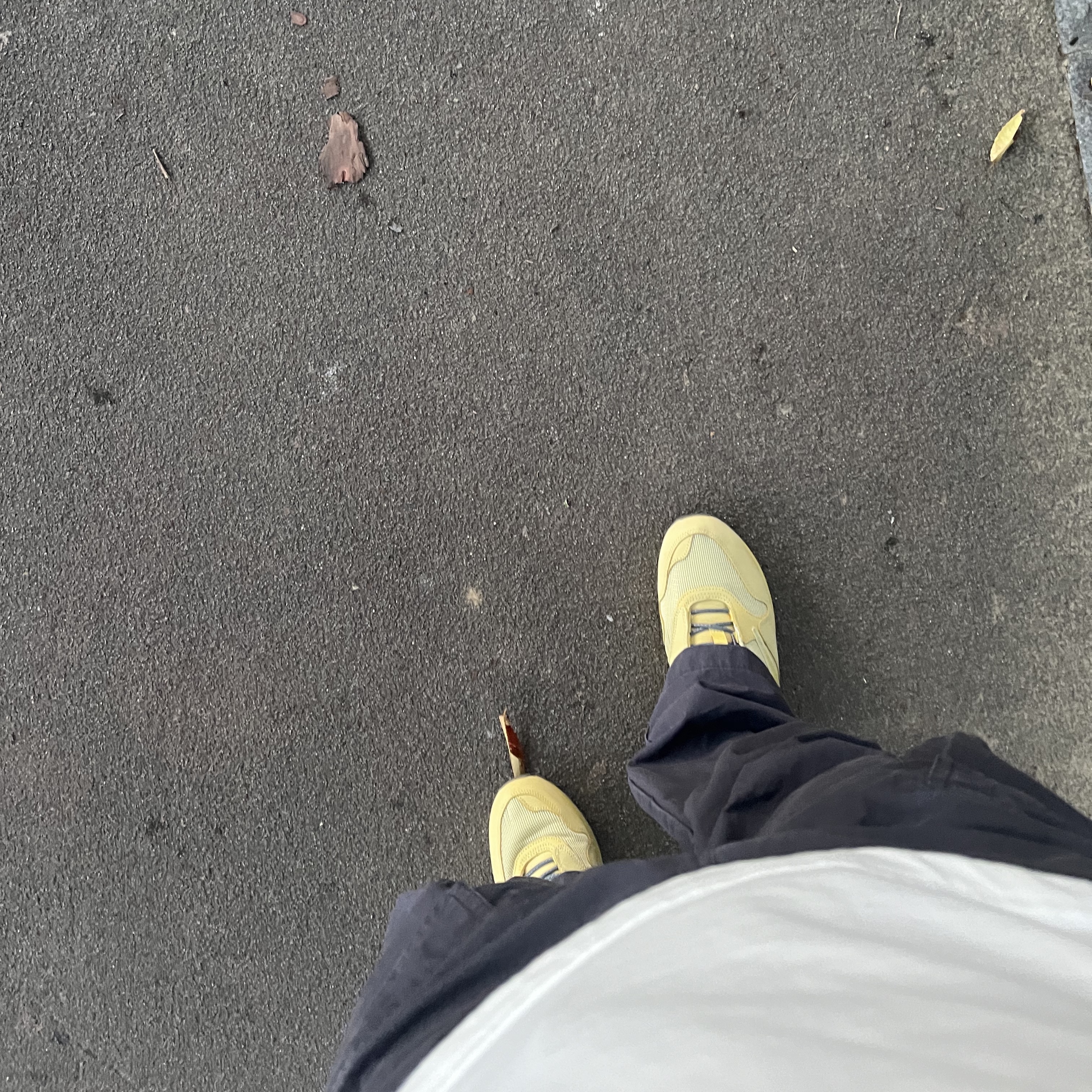 Nike x Travis Scott Air Max 1 Cact.us Gold 착용 스타일