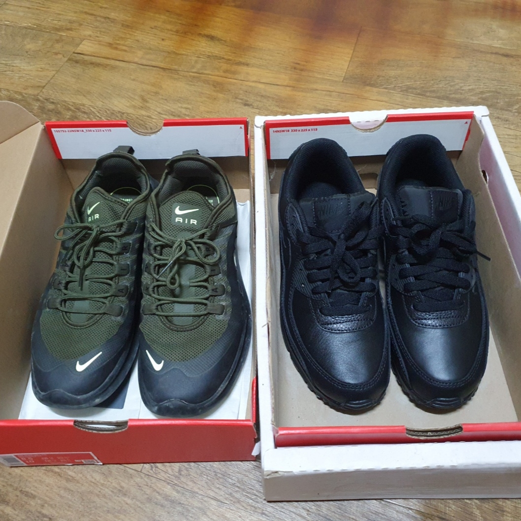 Nike Air Max 90 LTR Triple Black 착용 스타일 - 5