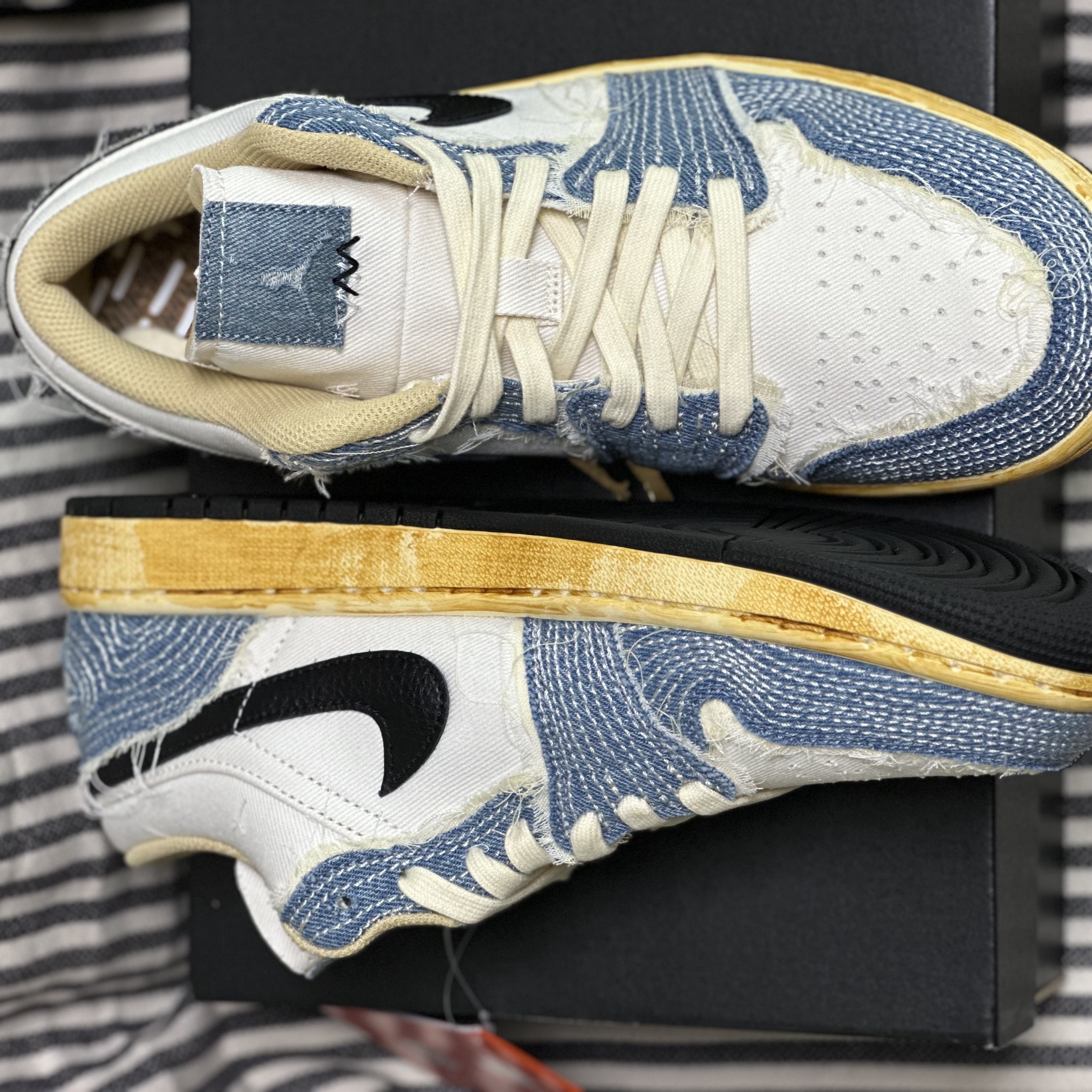 Jordan 1 Low World Make Japan 착용 스타일 - 2