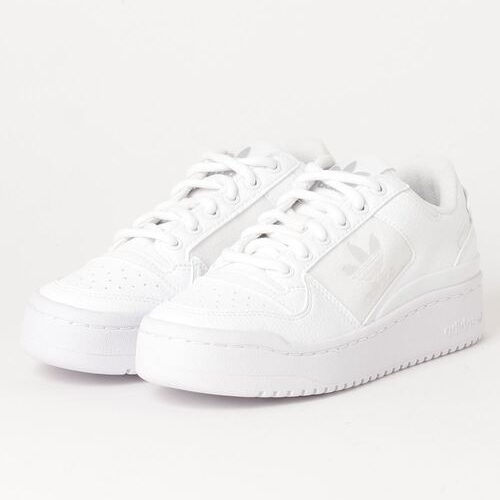 (W) Adidas Always Original Forum Bold Cloud White 착용 스타일 - 2