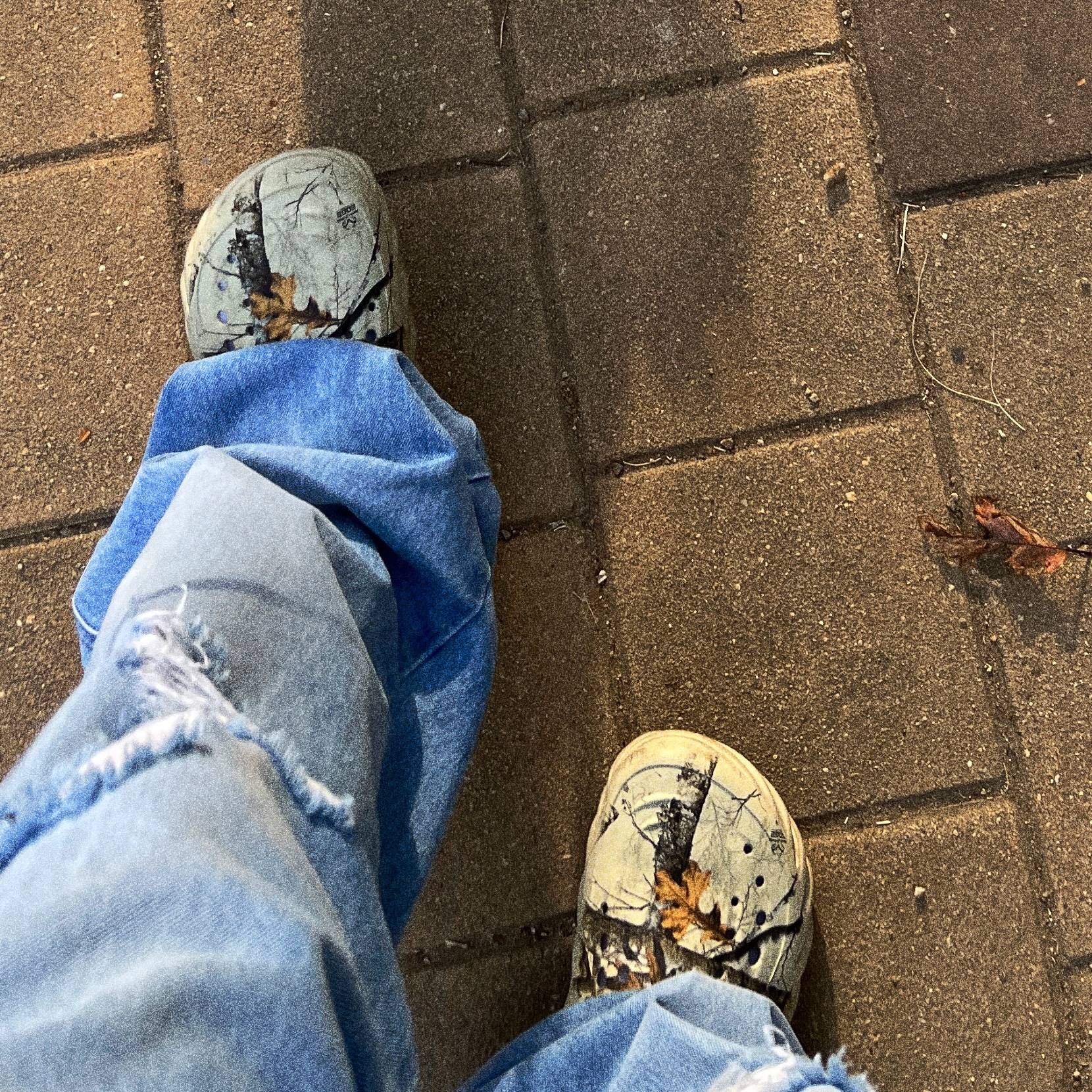 Crocs Echo Clog Real Tree Bone 착용 스타일