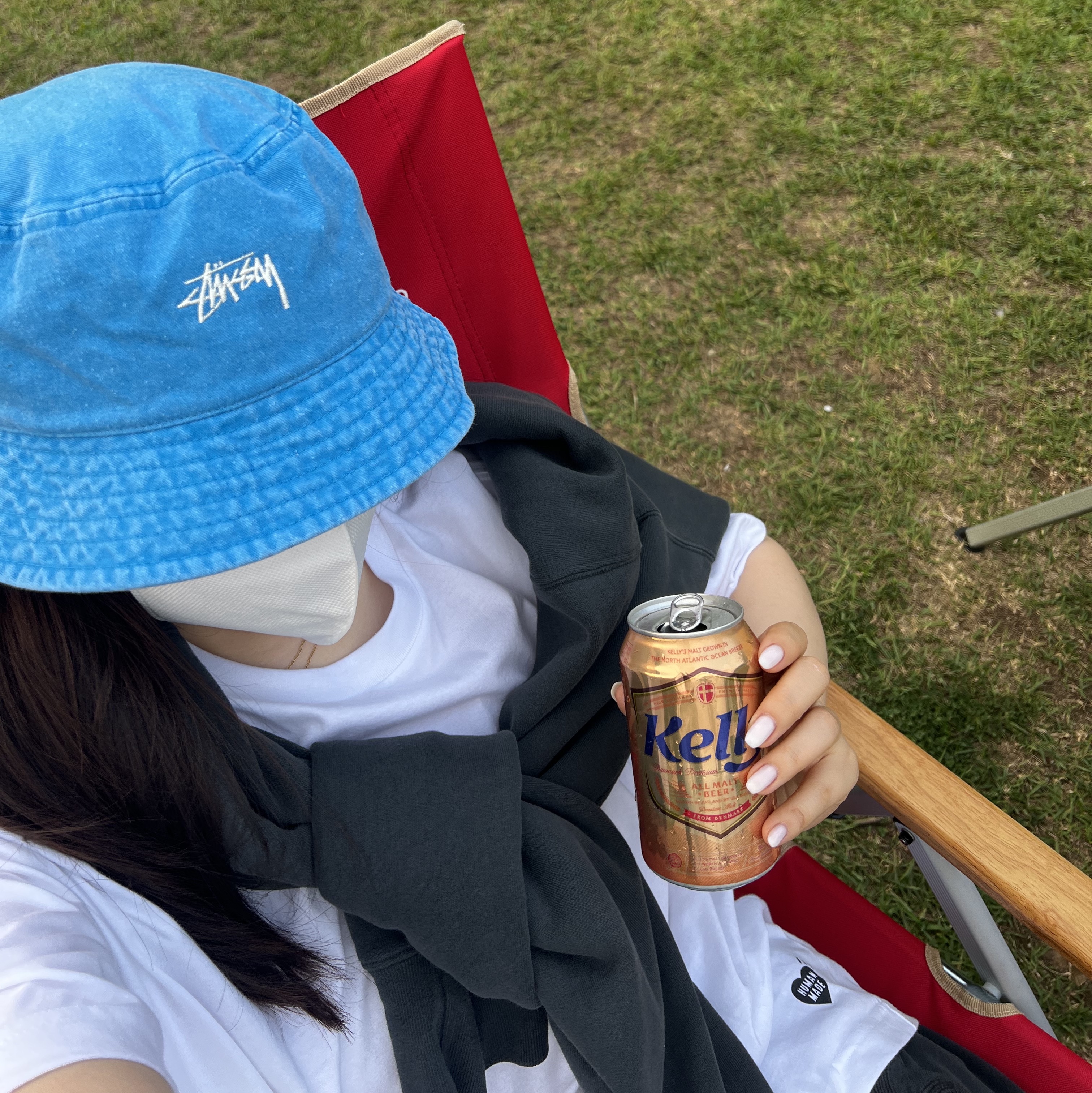 Supreme Overdyed S Logo Sweatpants Black - 23SS, Human Made T-Shirts White (3 Pack) 착용 스타일 - 2