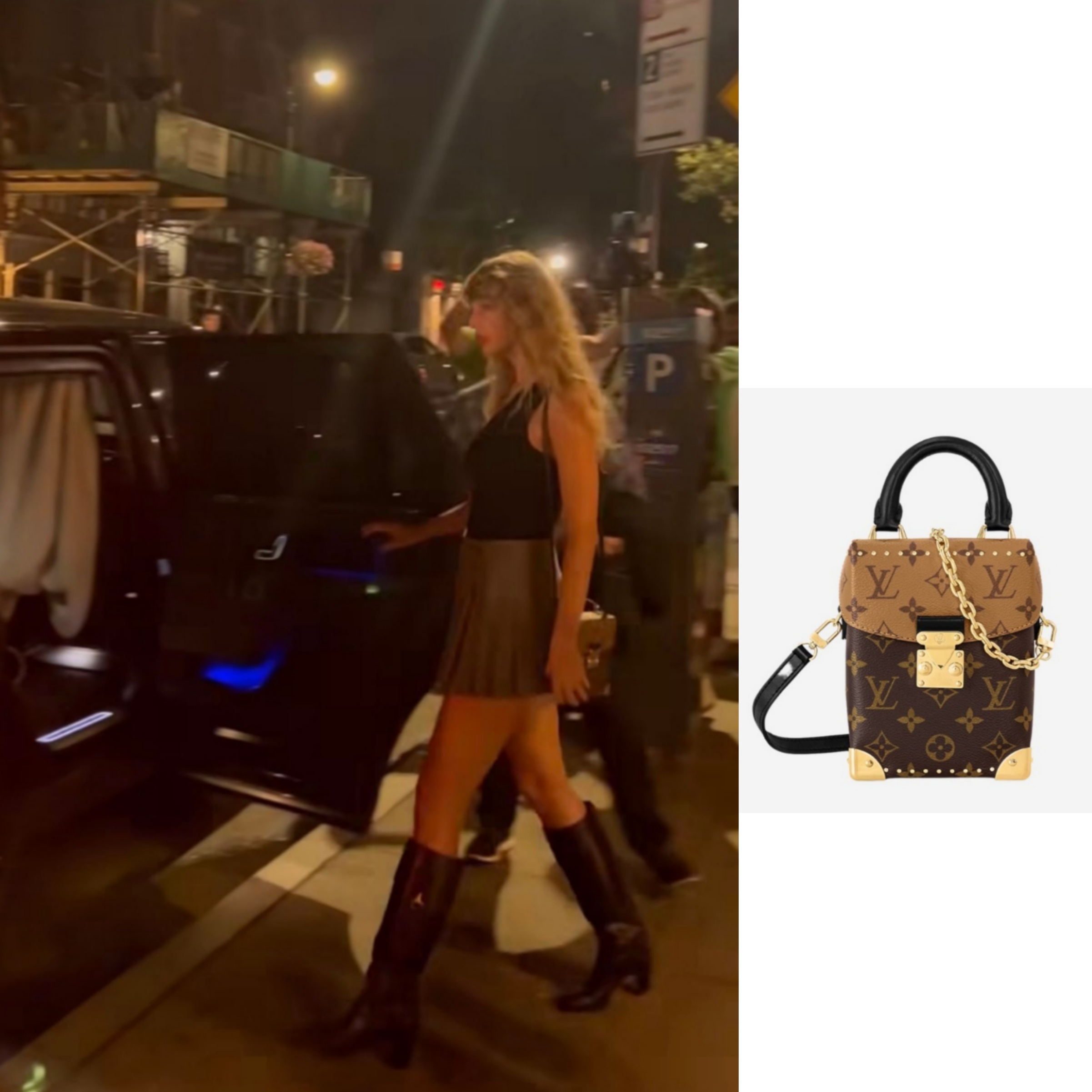 Louis Vuitton Camera Box Monogram and Monogram Reversed 착용 스타일 - 2
