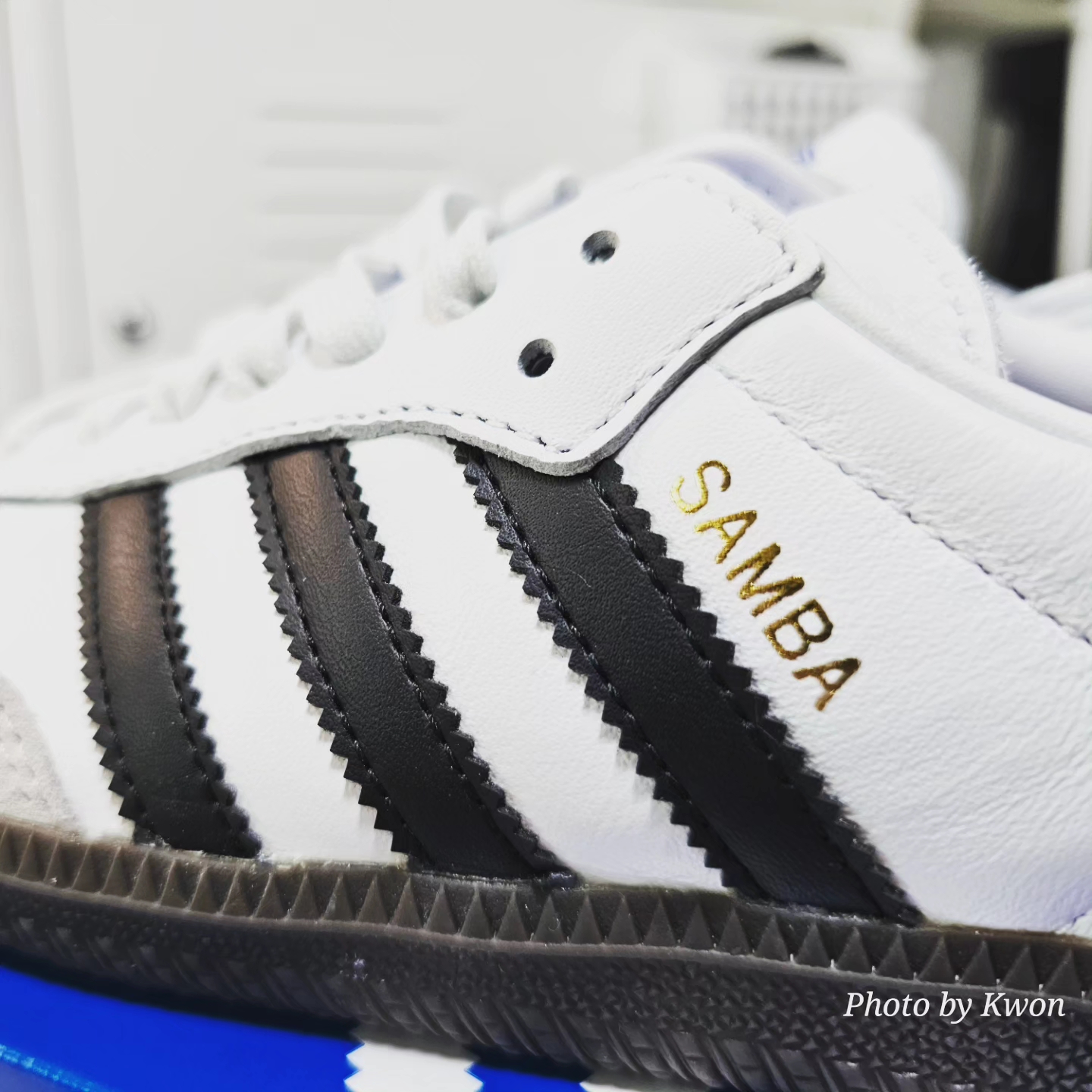 Adidas Samba OG Cloud White 착용 스타일 - 3