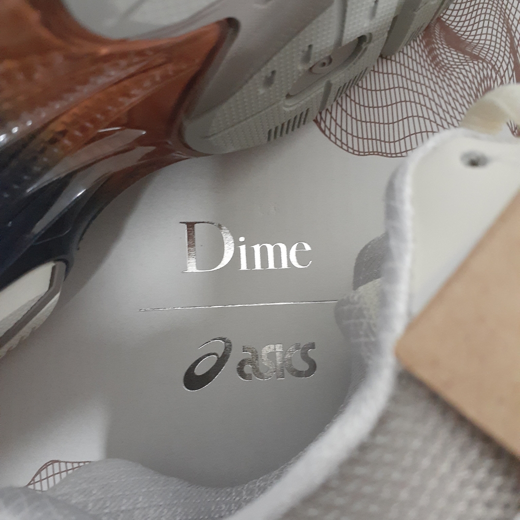 Asics x Dime GT-2160 Arctic Wolf London Fog 착용 스타일