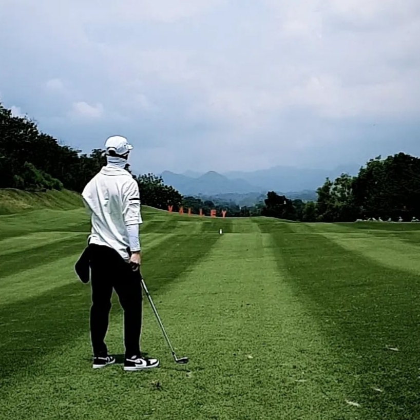 Jordan 1 High Golf White Black 착용 스타일 - 1