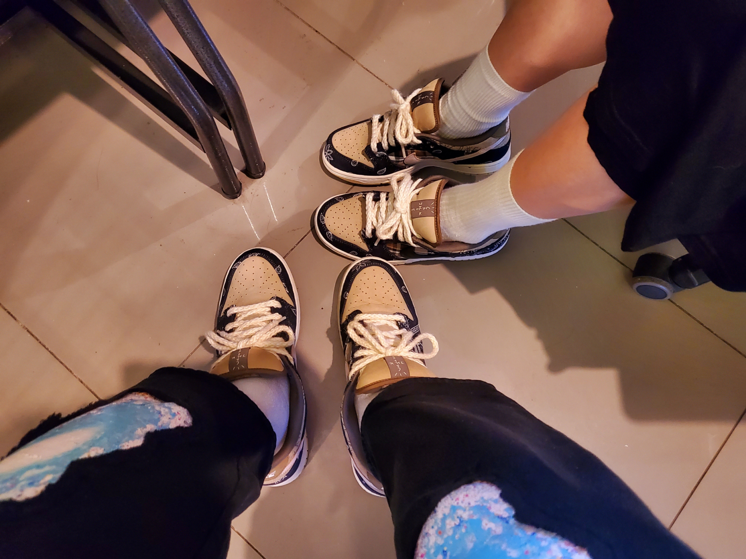 Nike x Travis Scott SB Dunk Low 착용 스타일 - 2