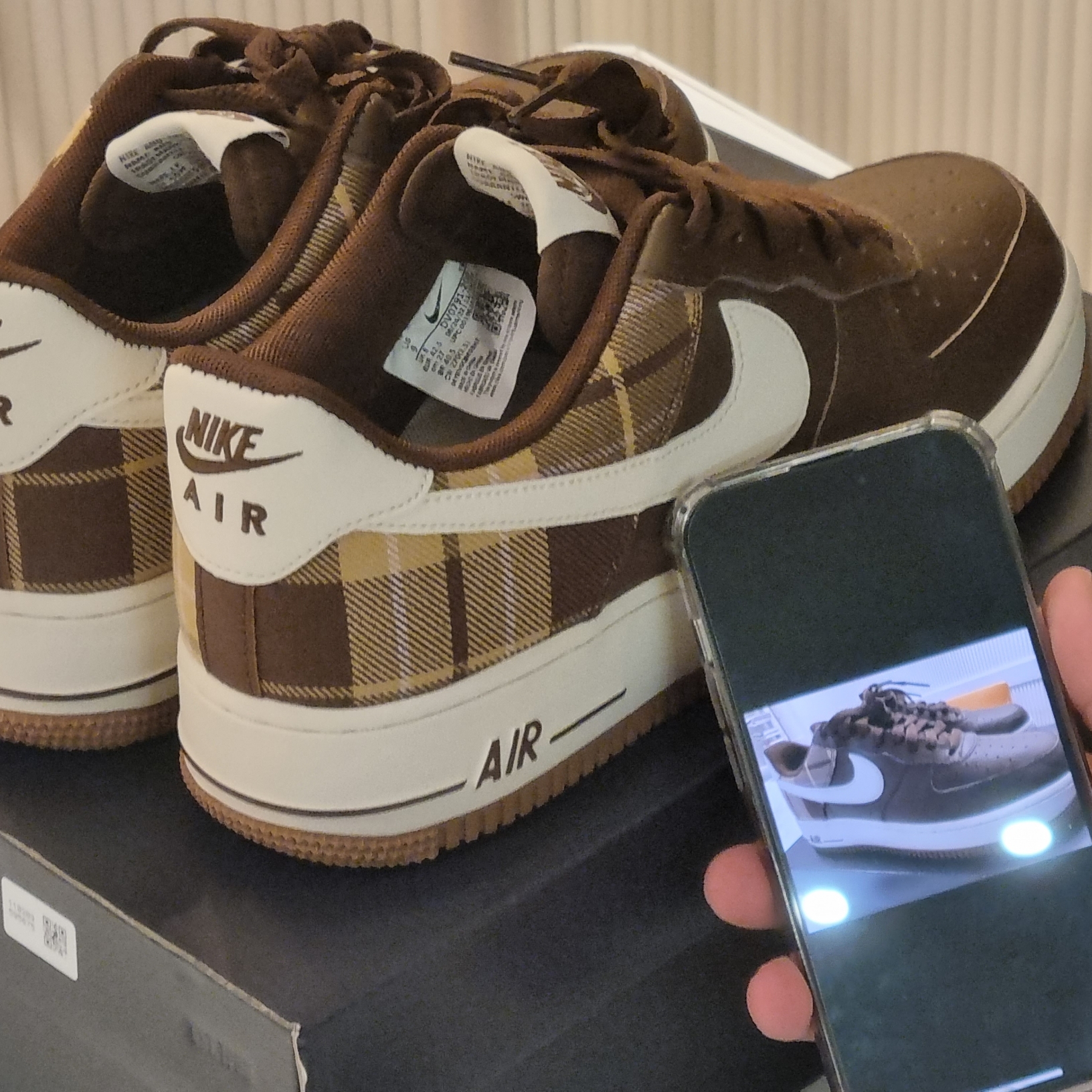 Nike Air Force 1 '07 LX Cacao Wow 착용 스타일