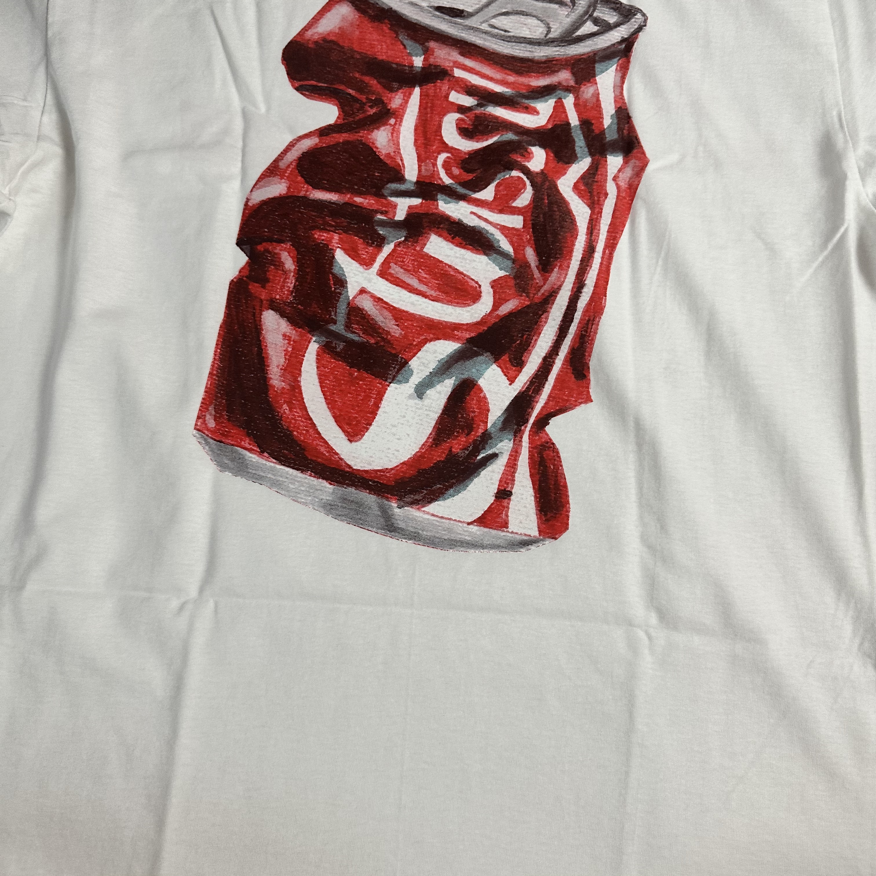 Stussy Soda Can T-Shirt White 착용 스타일