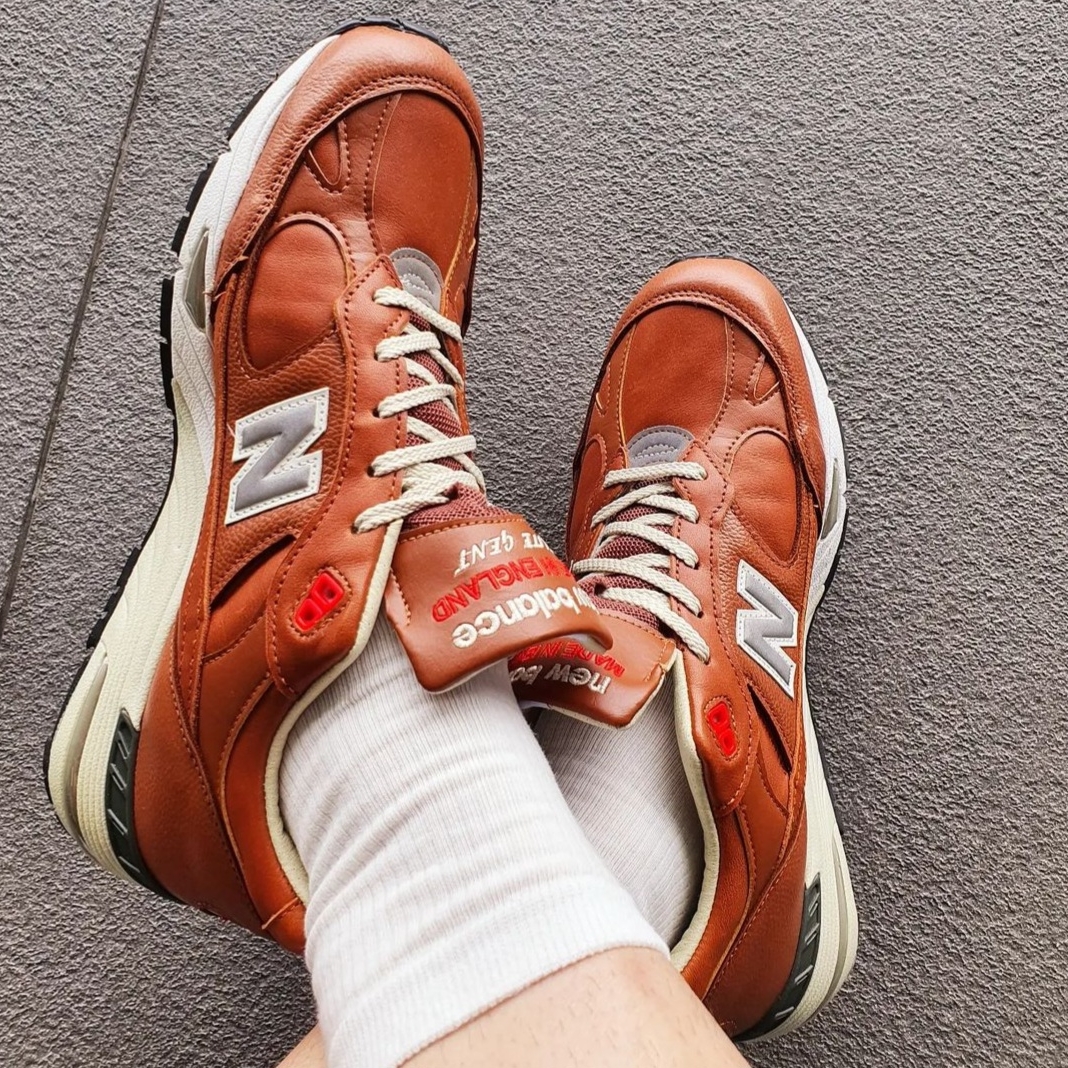 New Balance 991 Made in UK Elite Gent 착용 스타일