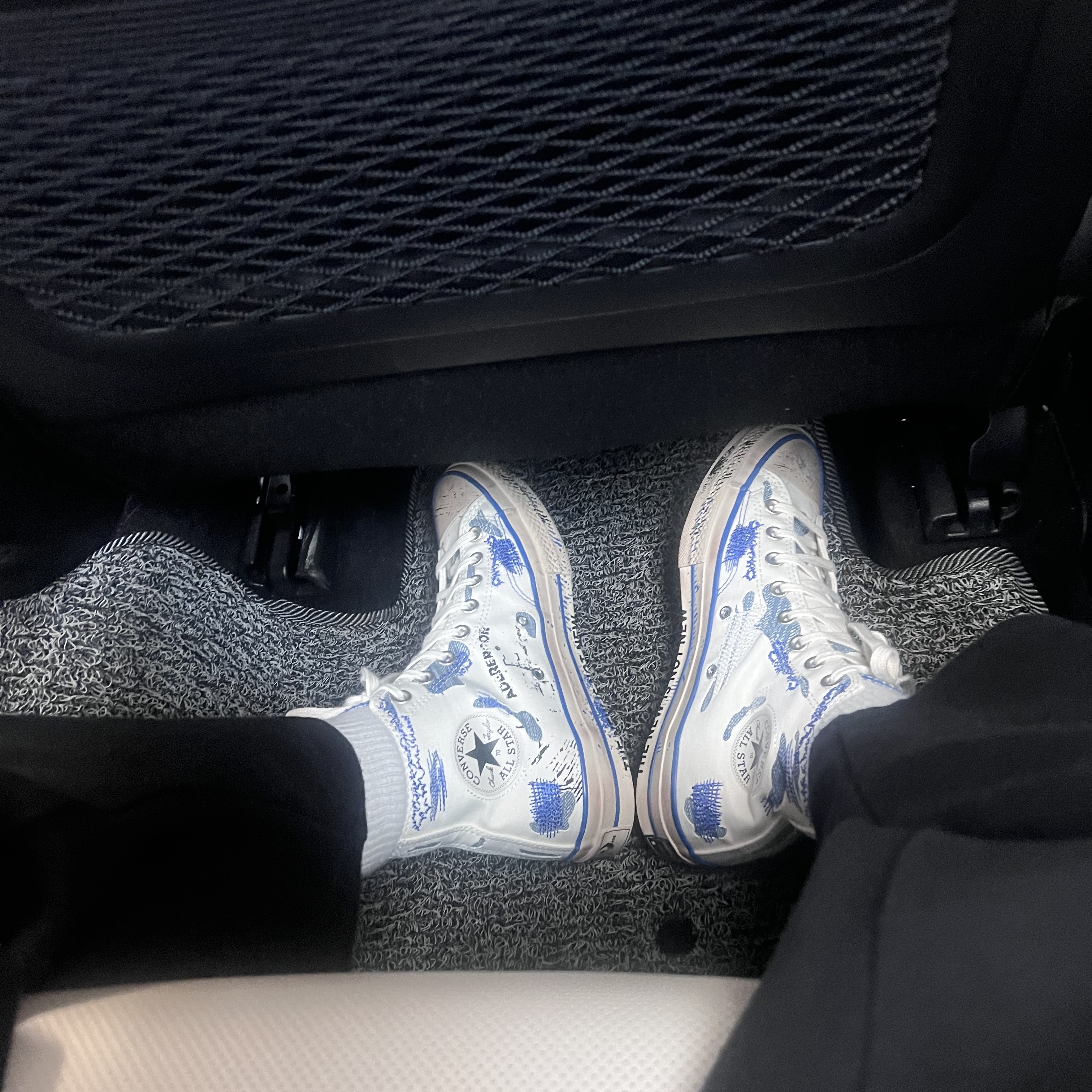 Converse x Ader Error Chuck 70 High White 착용 스타일
