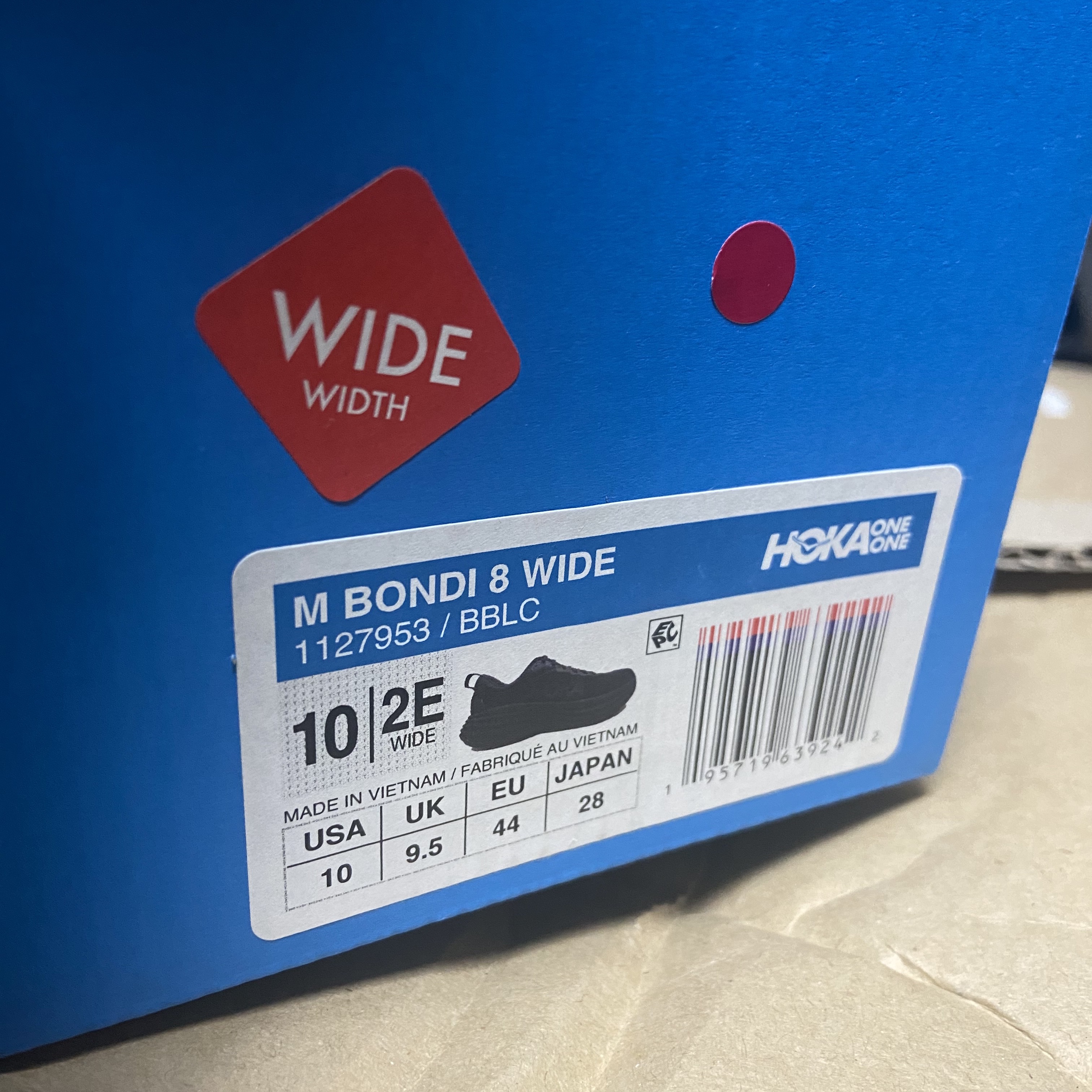 Hoka Bondi 8 Black - Wide 착용 스타일 - 5