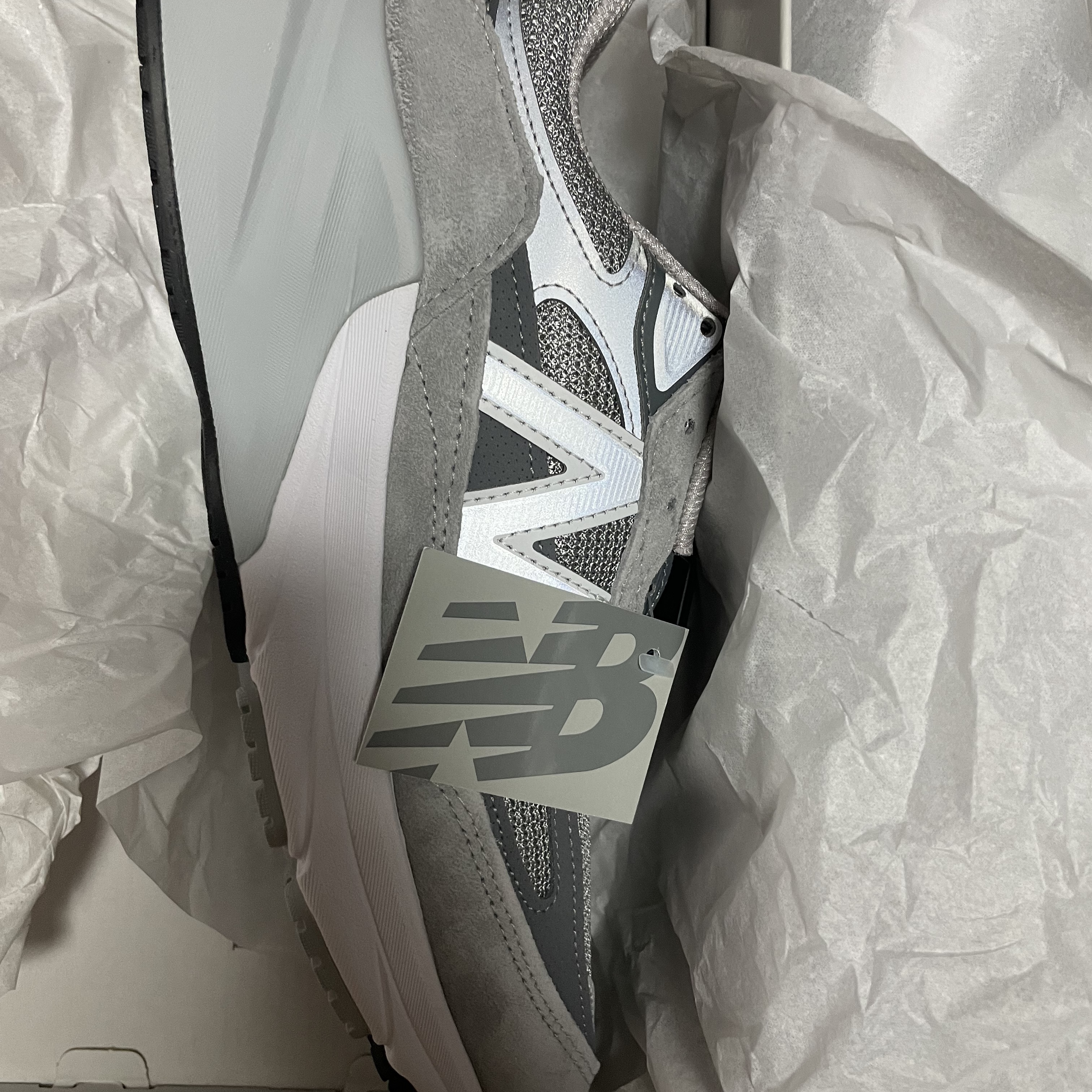 New Balance 990v6 Made in USA Grey - D Standard 착용 스타일