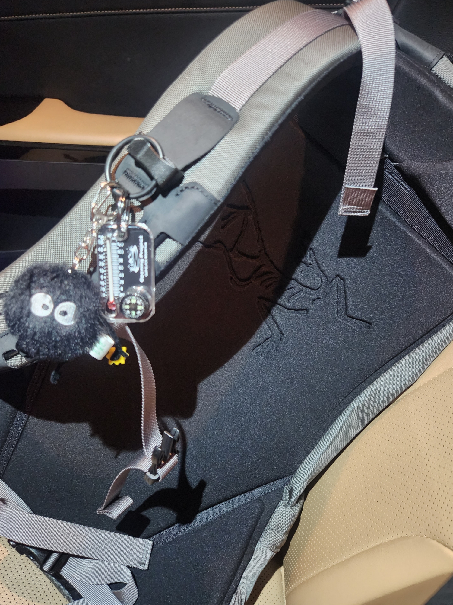 Opening Project Black Edition Therm-o-compass Black, Arc'teryx Arro 22 Backpack Cloud 착용 스타일