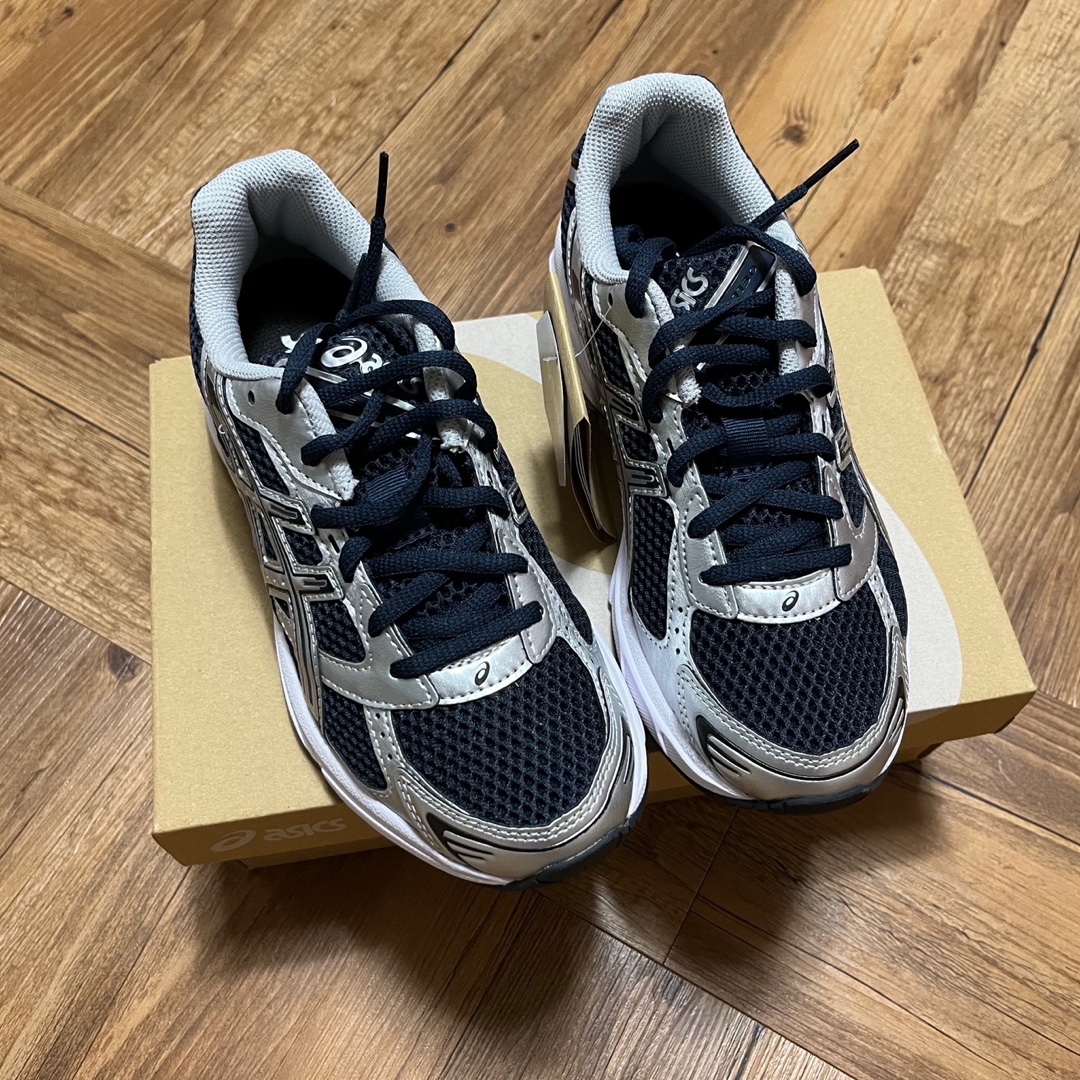 Asics Gel-1130 French Blue Pure Silver 착용 스타일