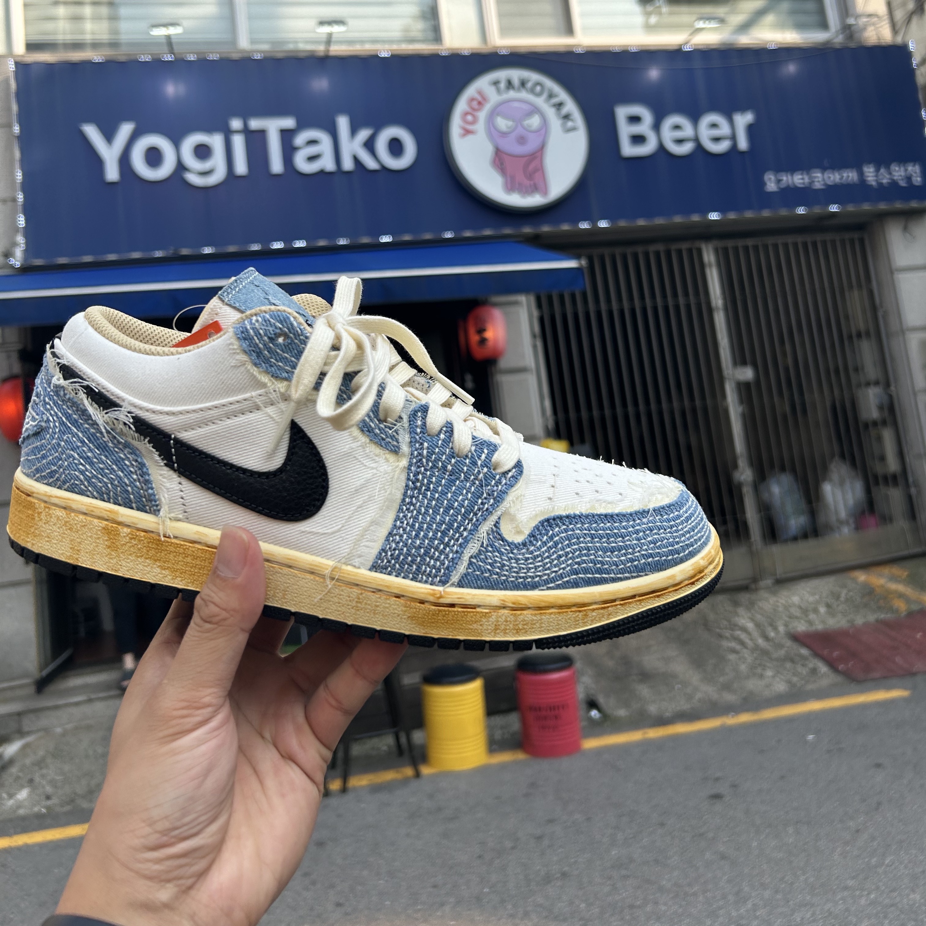 Jordan 1 Low World Make Japan 착용 스타일