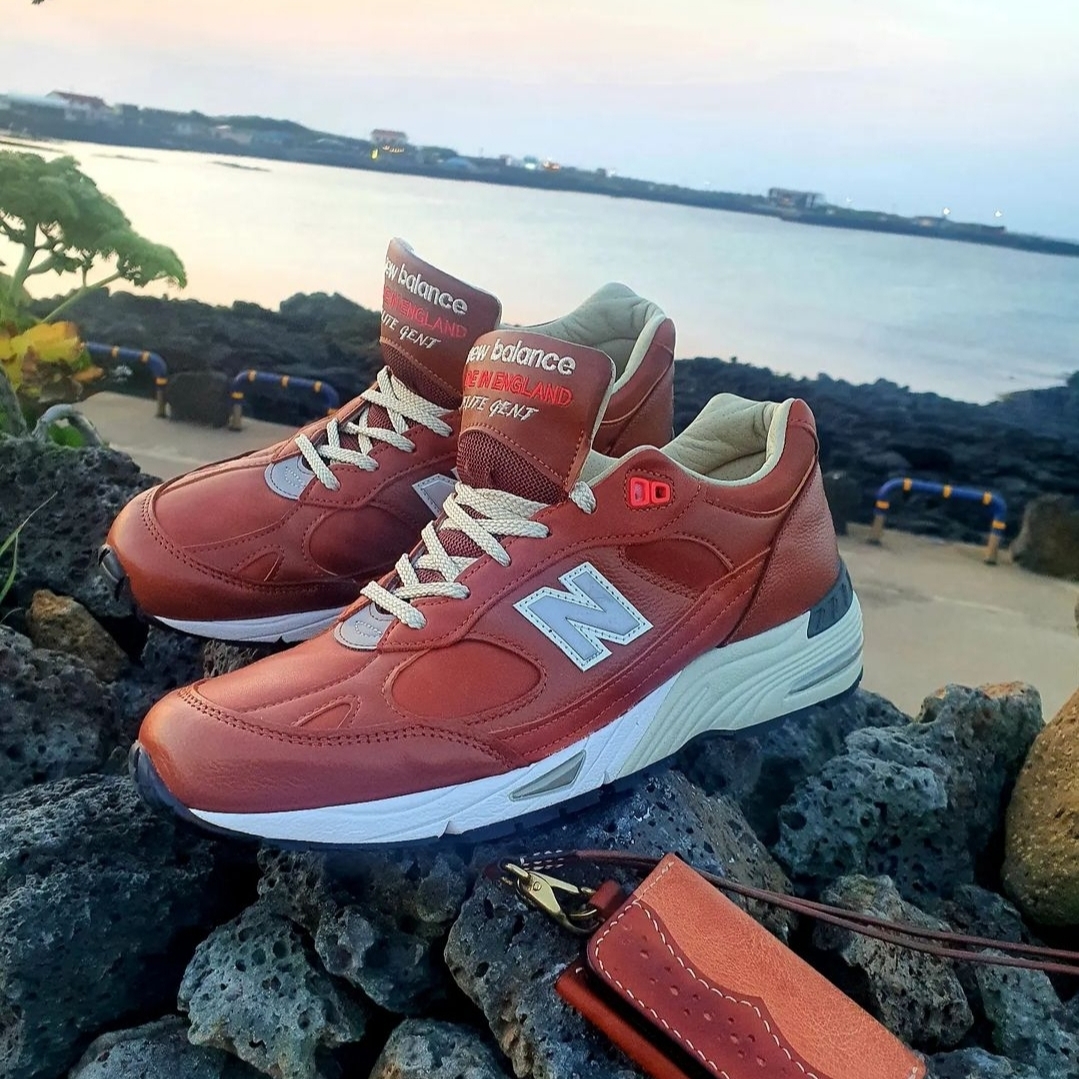 New Balance 991 Made in UK Elite Gent 착용 스타일