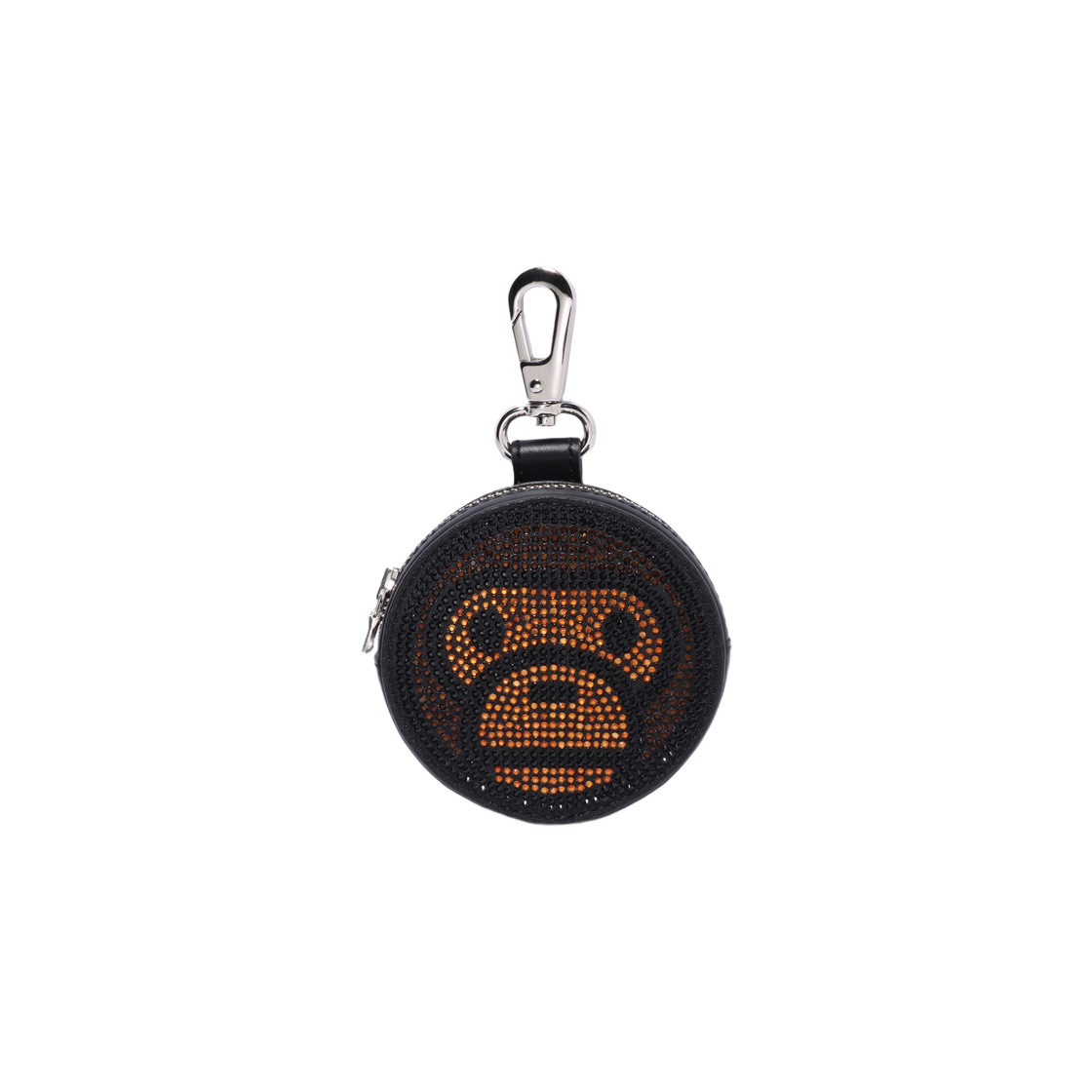 베이프 베이비 마일로 크리스탈 스톤 코인 케이스 블랙 | BAPE | KREAM BAPE Baby Milo Crystal Stone Coin Case Black