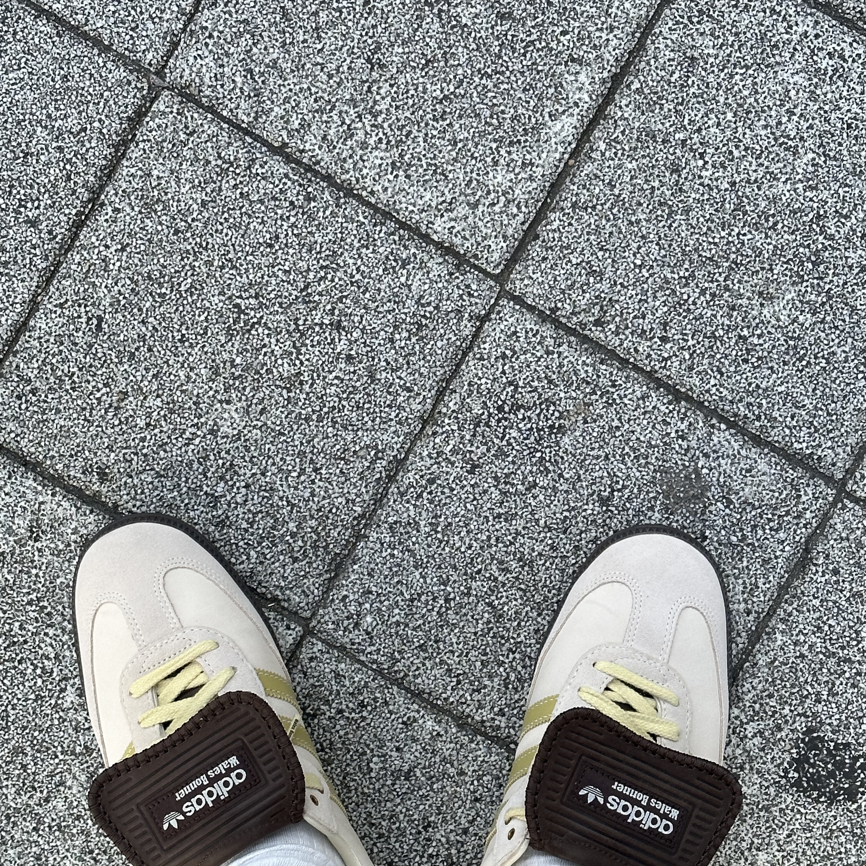 Adidas x Wales Bonner Samba Brown Ecru Tint 착용 스타일