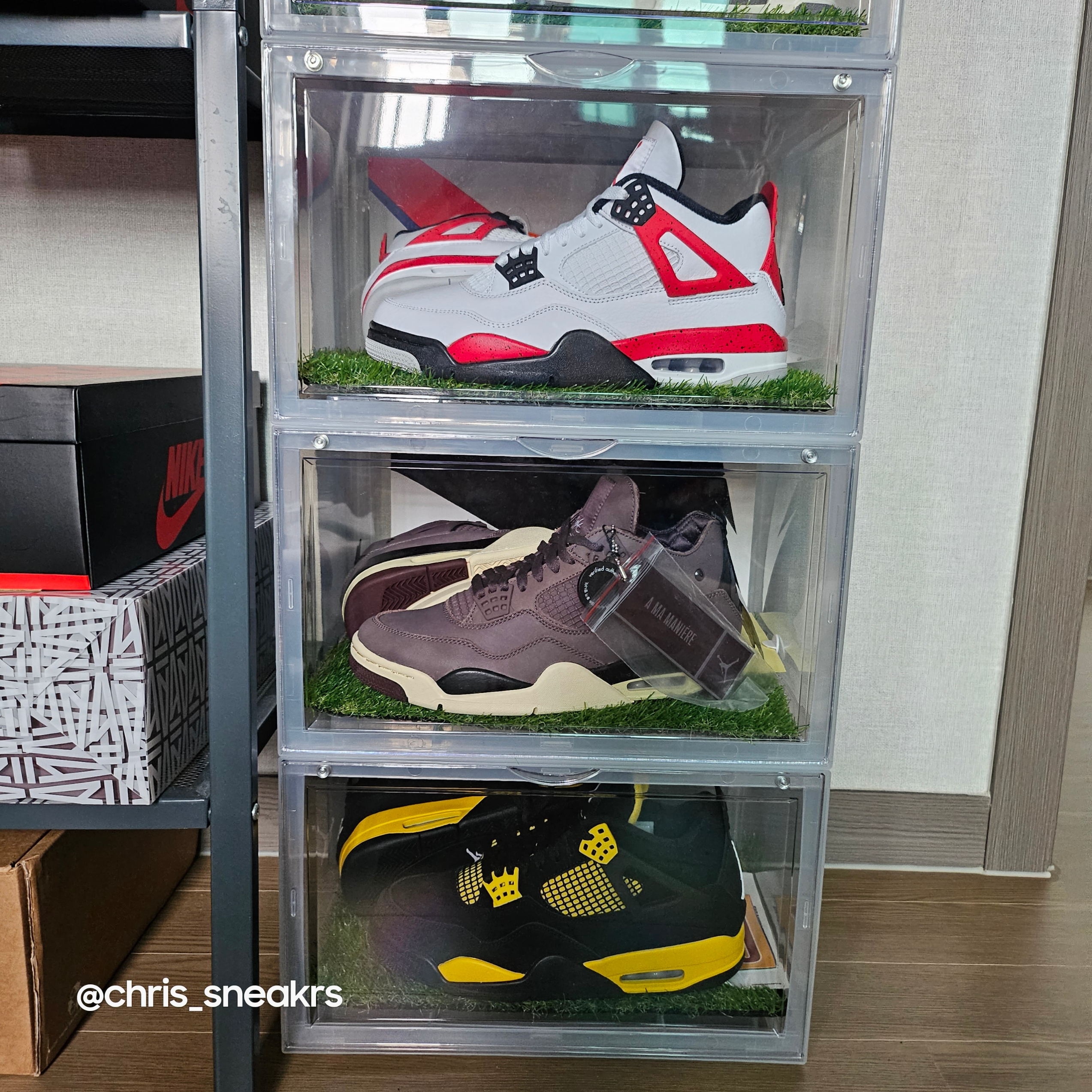 Jordan 4 Retro Red Cement 착용 스타일 - 5