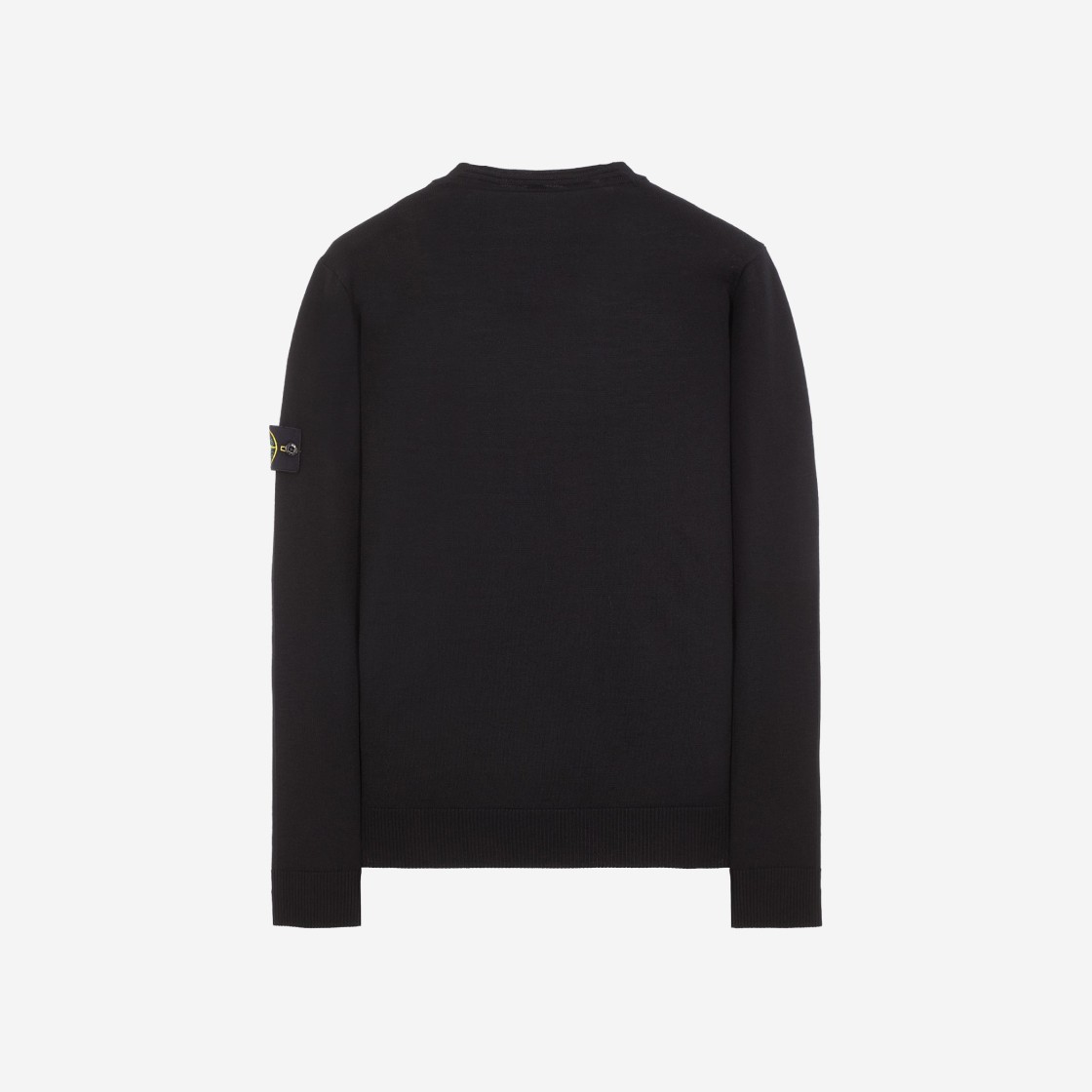 Stone Island 510C4 Light Wool Crewneck Knit Black - 23FW 상세 이미지 2