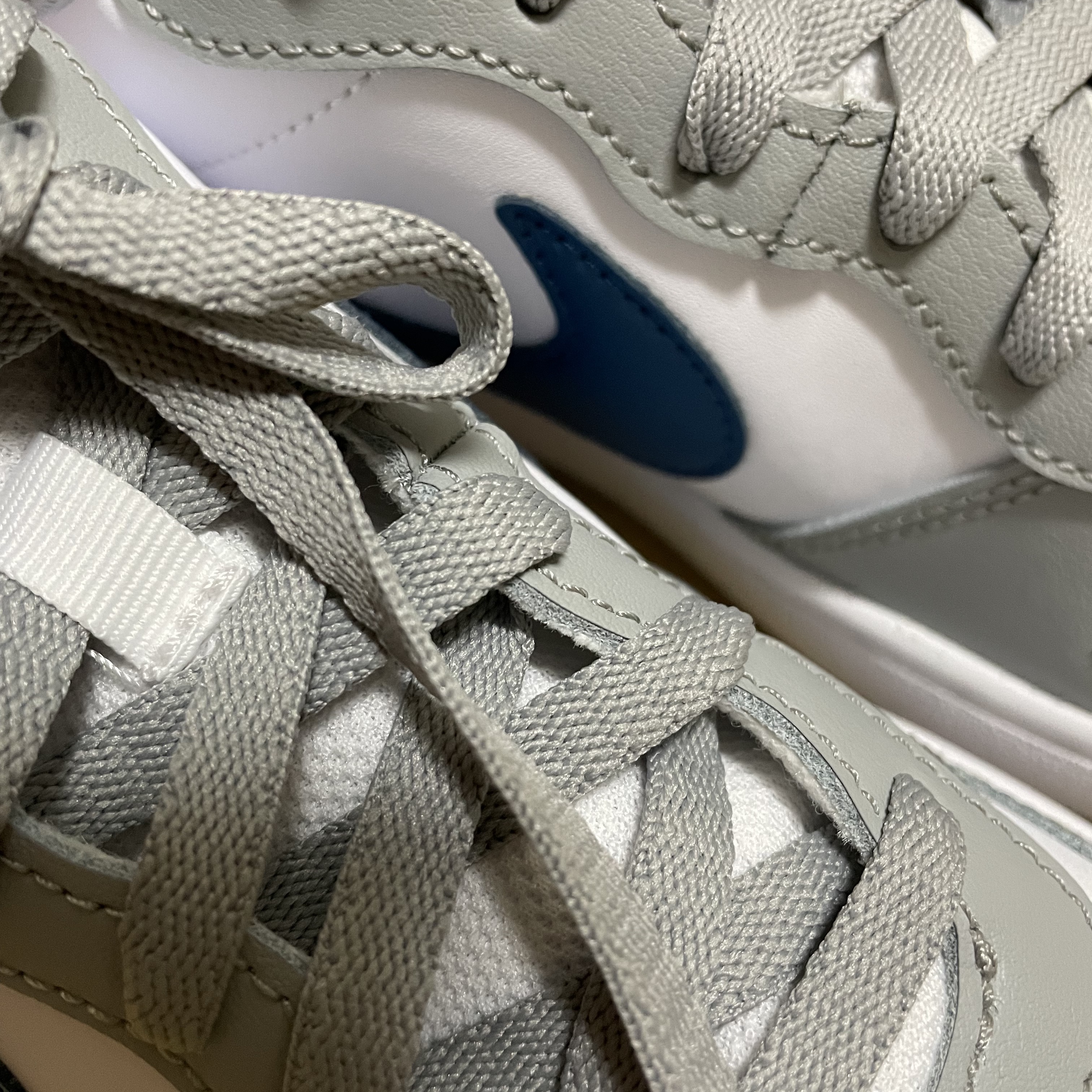 (GS) Nike Court Borough Low 2 Light Smoke Grey 착용 스타일