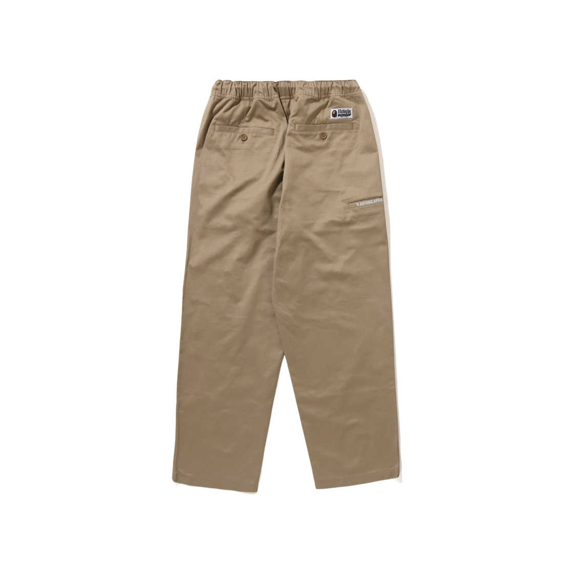 BAPE Ape Head One Point Chef Pants Beige 상세 이미지 2