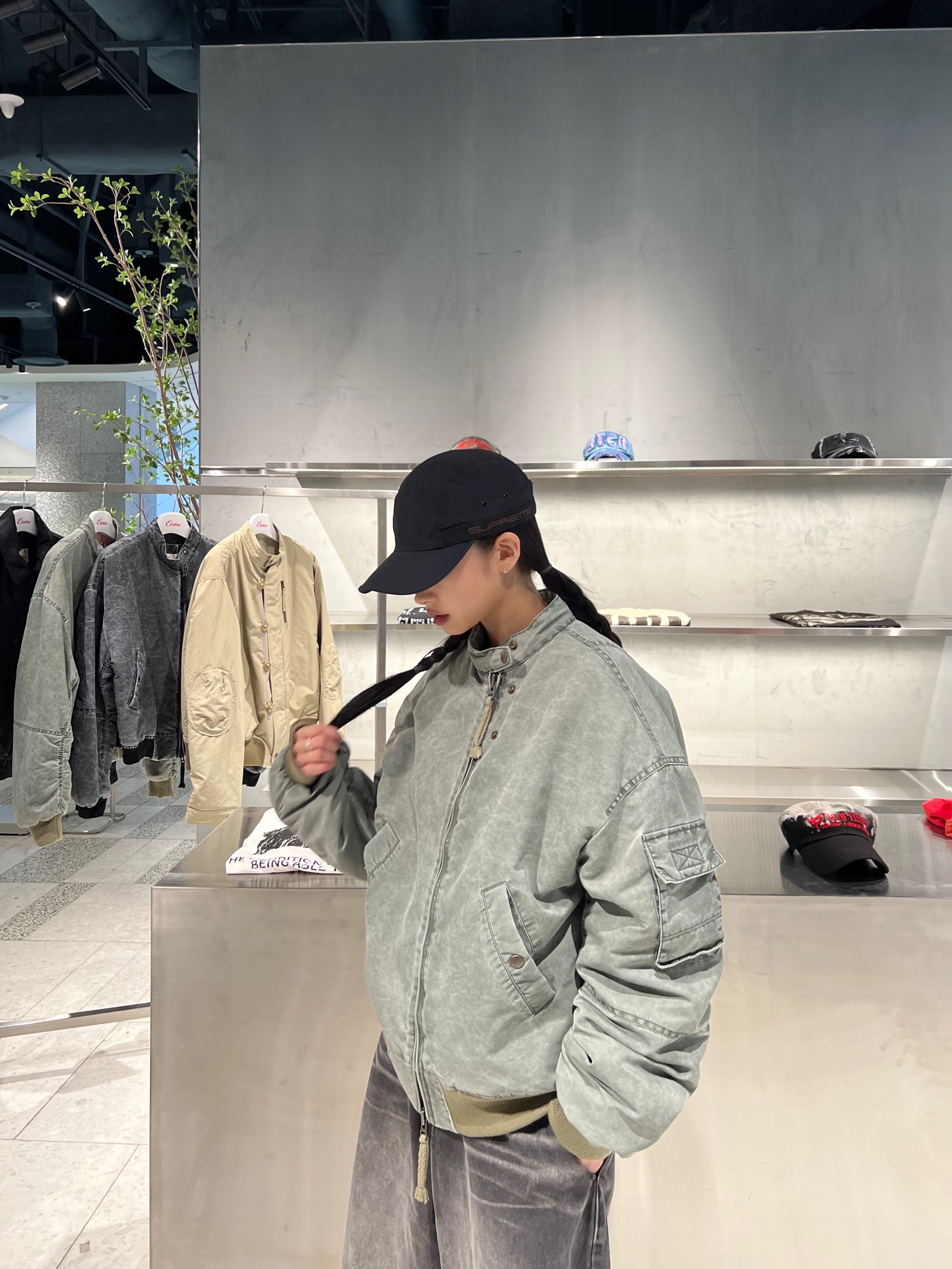 Nike x Stussy Air Penny II Black, Supreme Sport Webbing Camp Cap Black - 23SS 착용 스타일 - 4