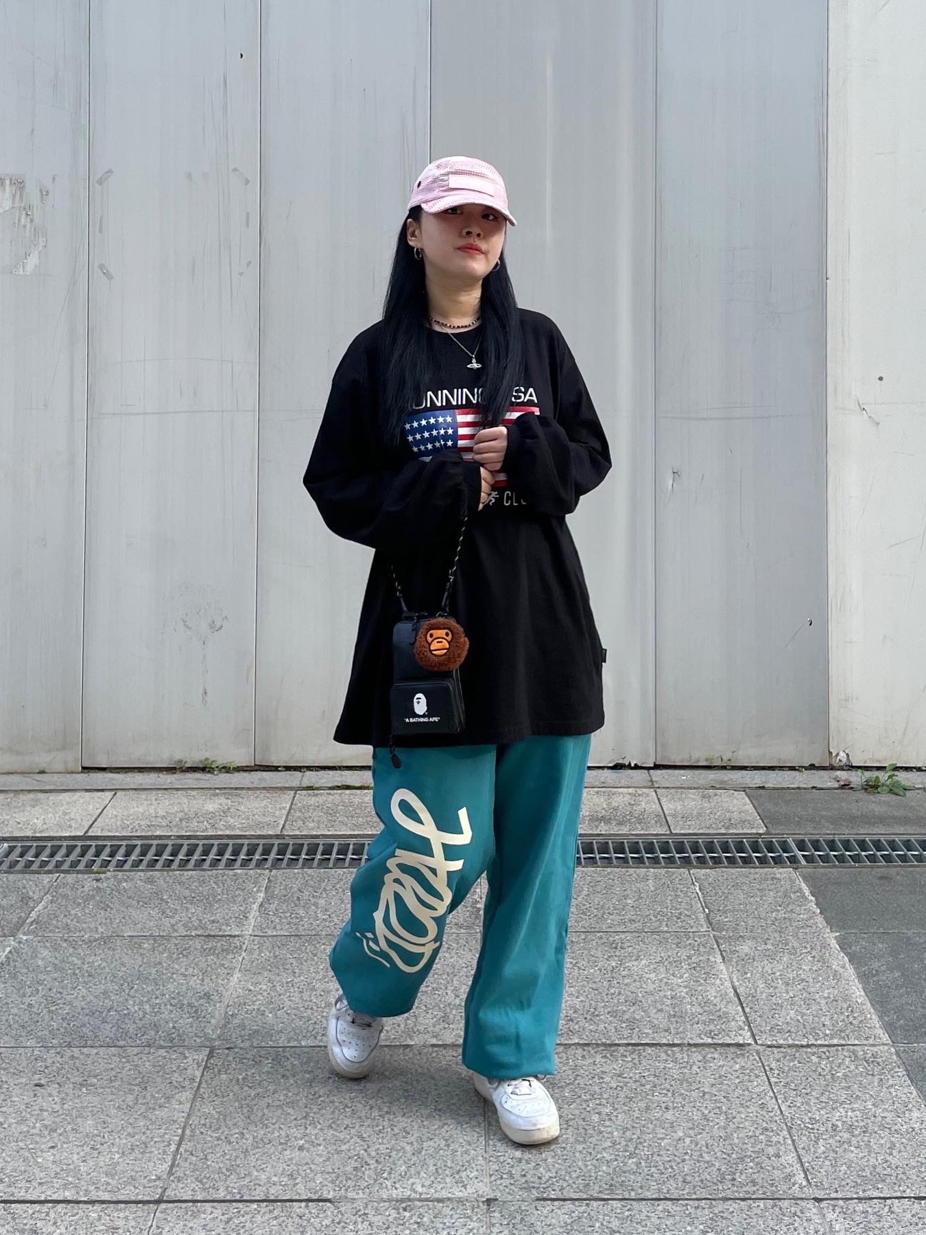 Supreme Camo Grid Velvet Camp Cap Pink Camo - 22FW, Vivienne Westwood Mini Bas Relief Pendant Silver 착용 스타일 - 1