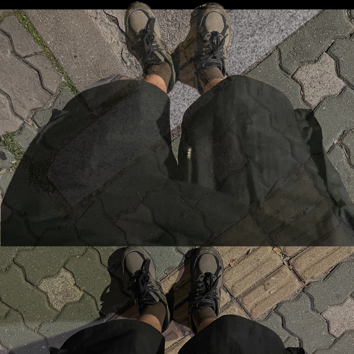 New Balance x JJJJound 990v3 Brown Black 착용 스타일