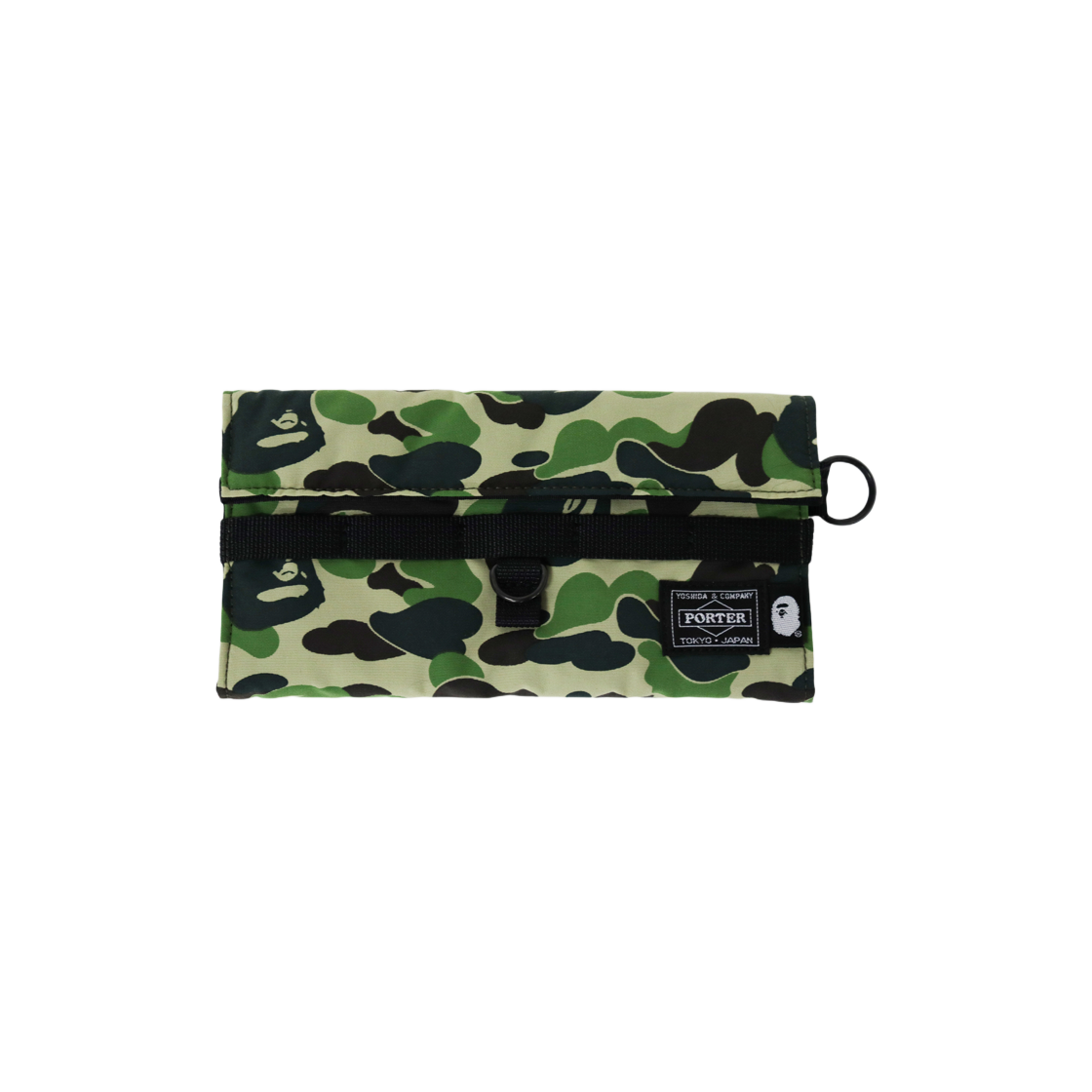 BAPE Porter Abc Camo Long Wallet Army Green 상세 이미지 1