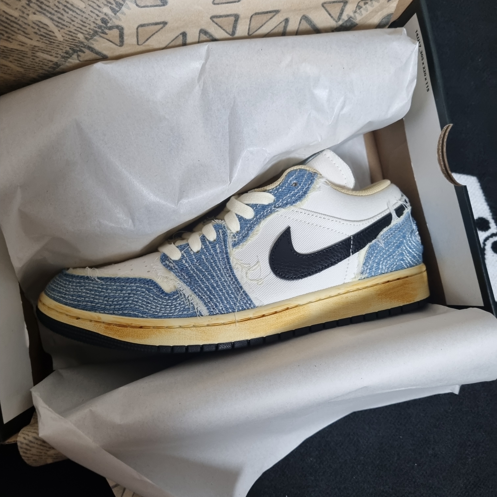 Jordan 1 Low World Make Japan 착용 스타일 - 1