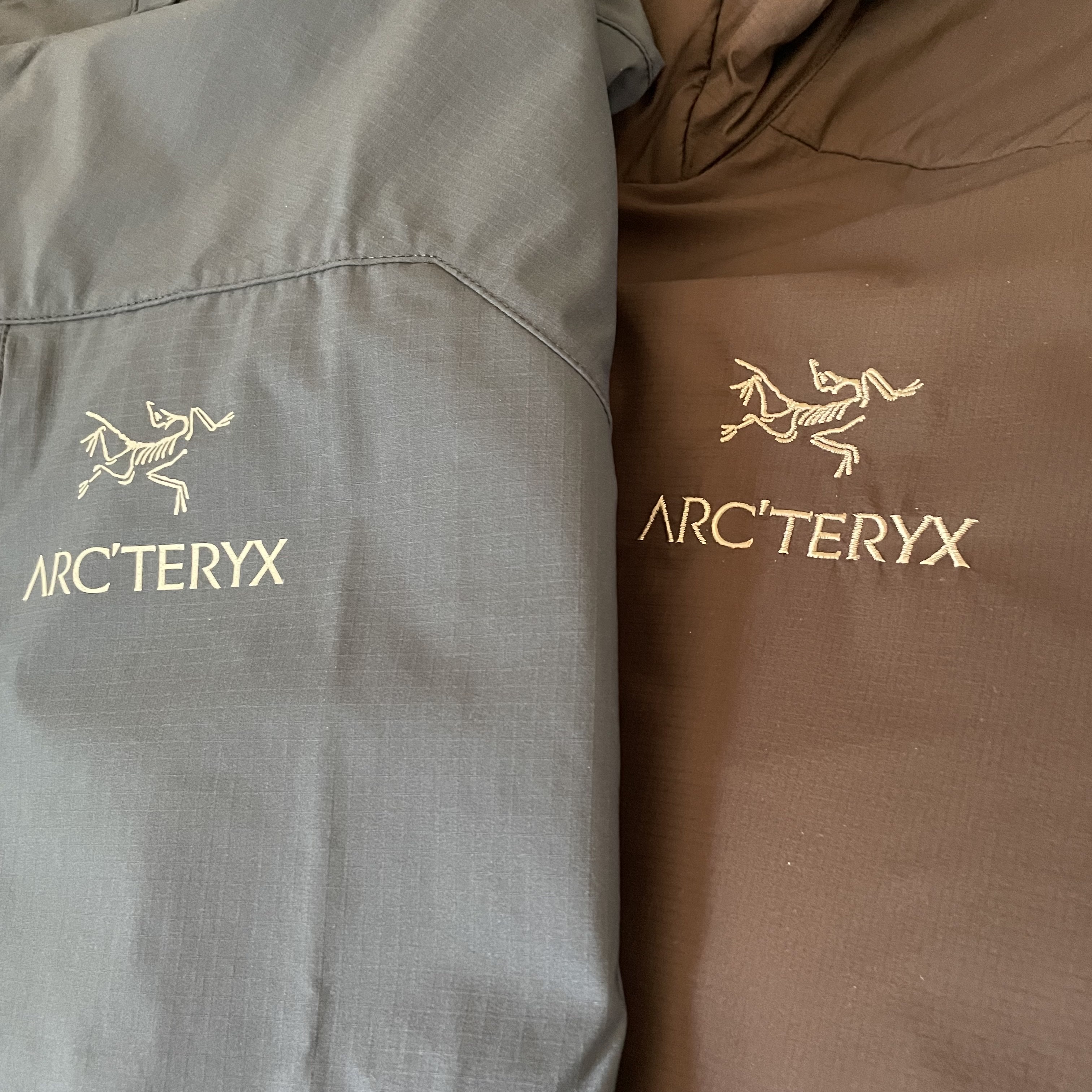 Arc'teryx Squamish Hoody Black Sapphire, Arc'teryx Atom LT Hoody Bitters 착용 스타일