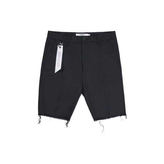 BAPE Fringe Shorts Black