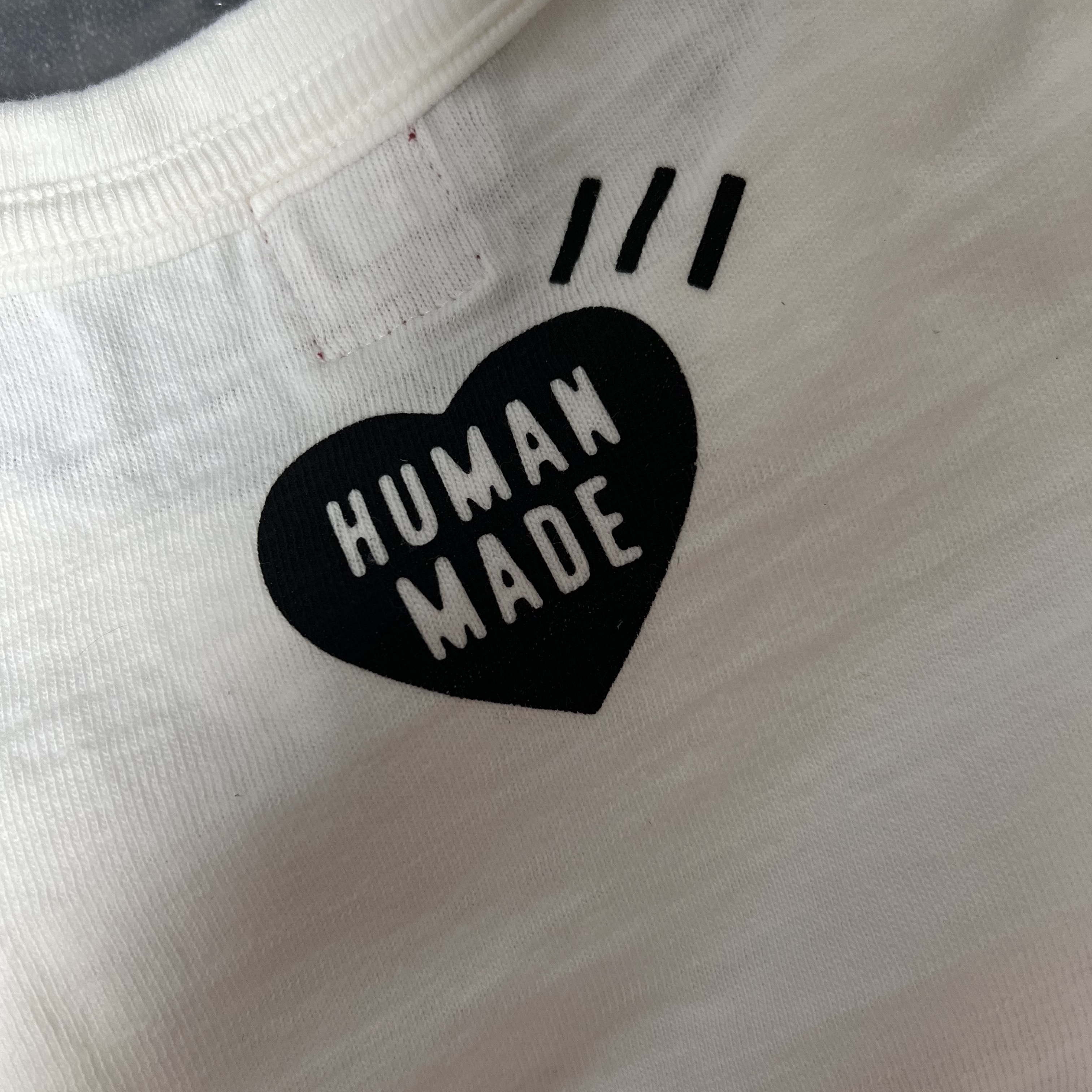 Human Made Graphic T-Shirt #10 White 착용 스타일 - 2