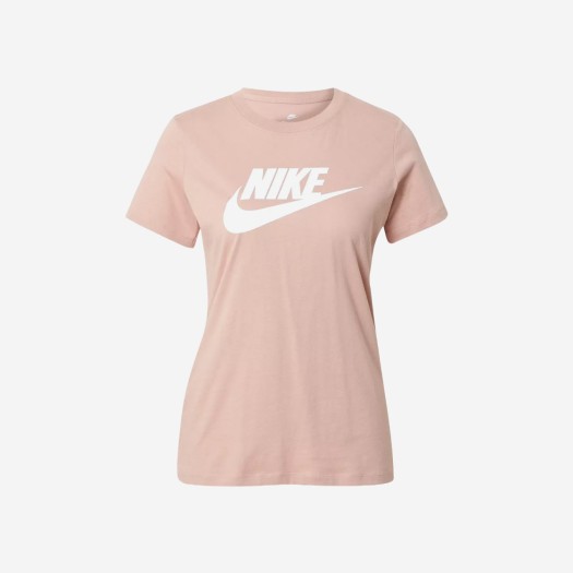 (W) 나이키 NSW 에센셜 티셔츠 핑크 - US/EU