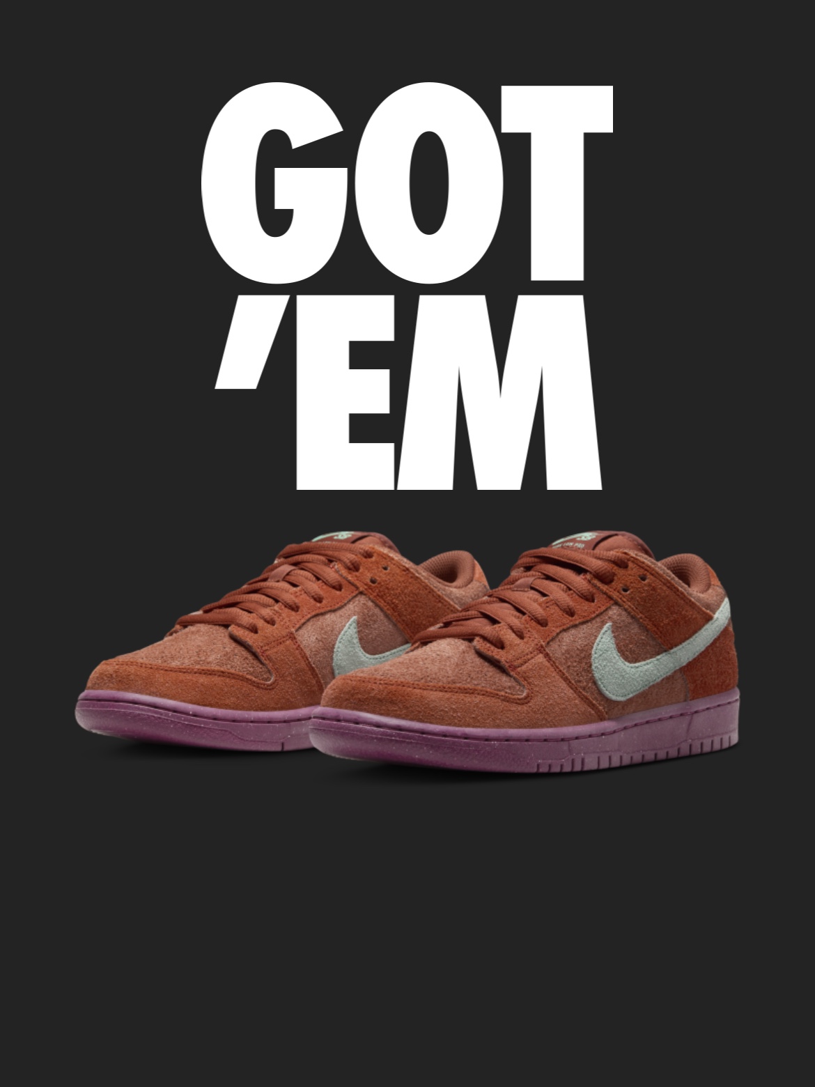 Nike SB Dunk Low Pro Premium Mystic Red and Rosewood 착용 스타일