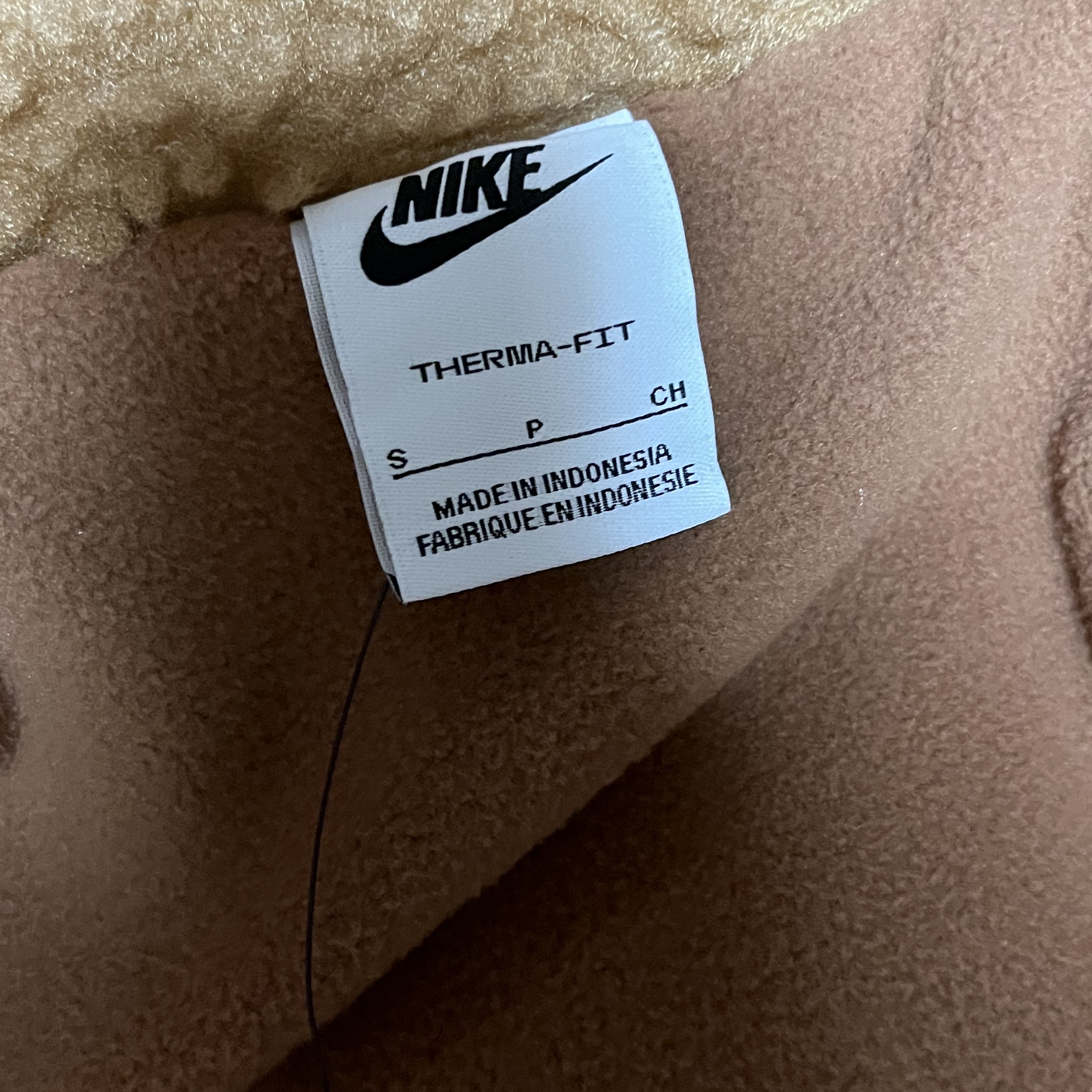 (W) Nike Air Therma-Fit Corduroy Winter Jacket Cacao Wow - Asia 착용 스타일