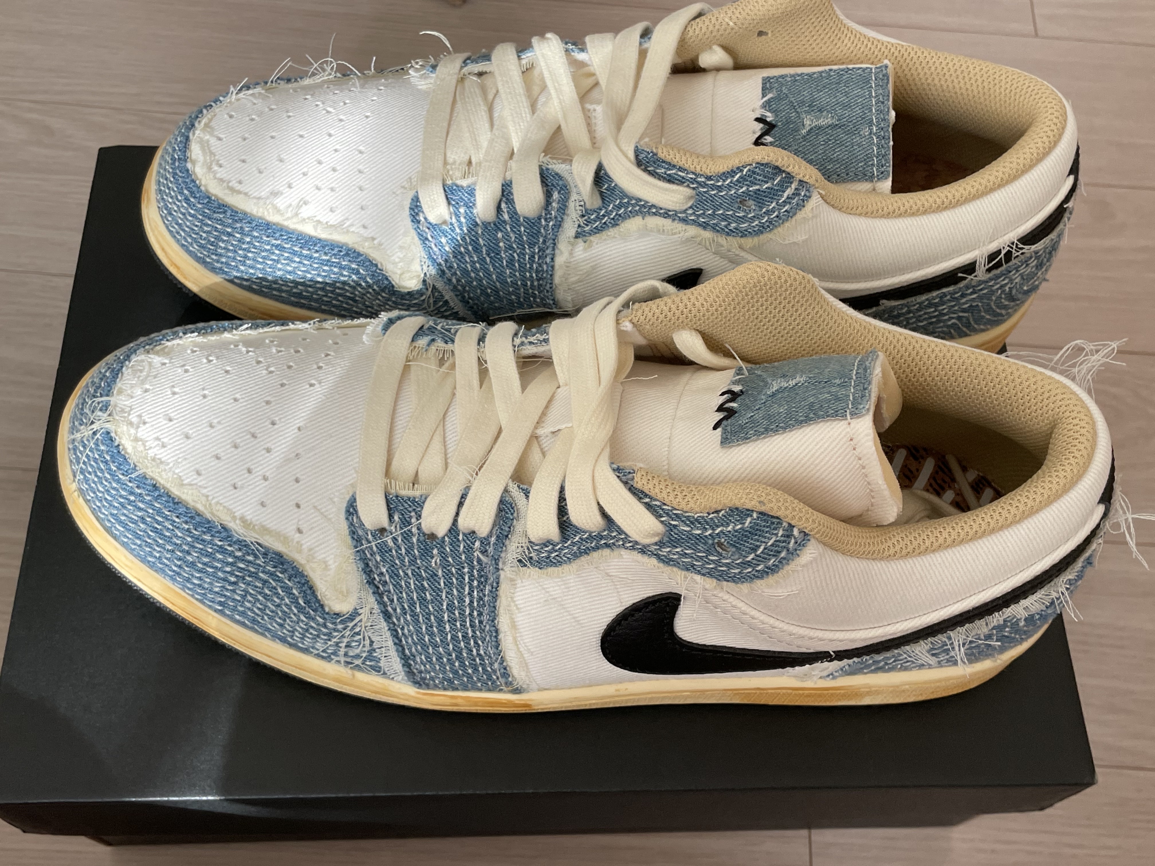 Jordan 1 Low World Make Japan 착용 스타일 - 4
