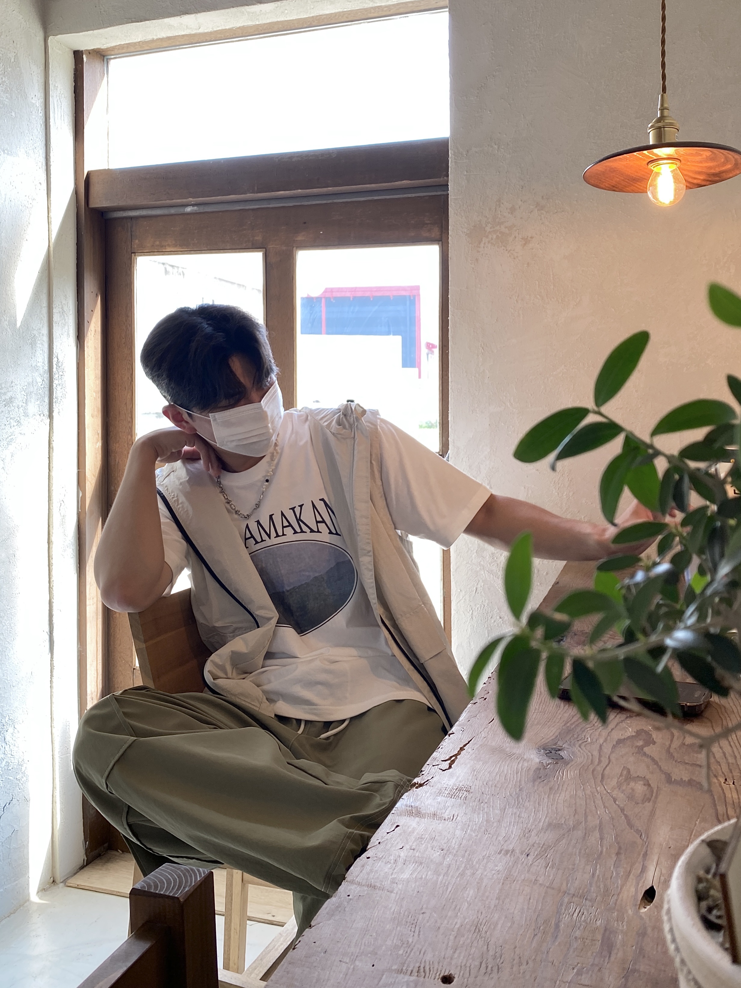 (W) Nike Air Force 1 Low Gorge Green 착용 스타일 - 3