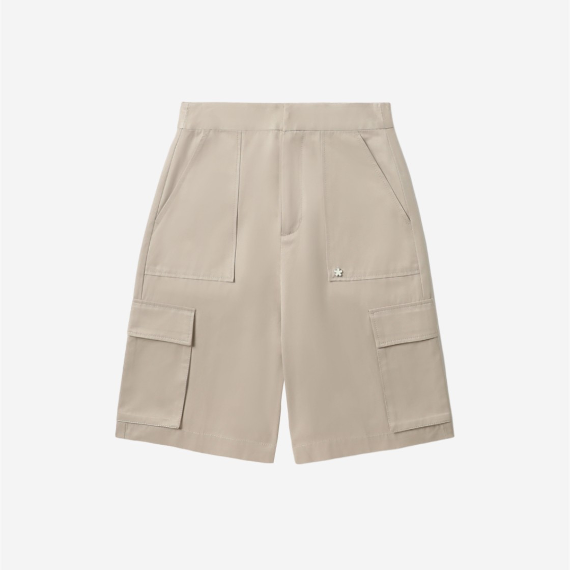 (W) BAPE Cargo Culotte Beige 상세 이미지 1