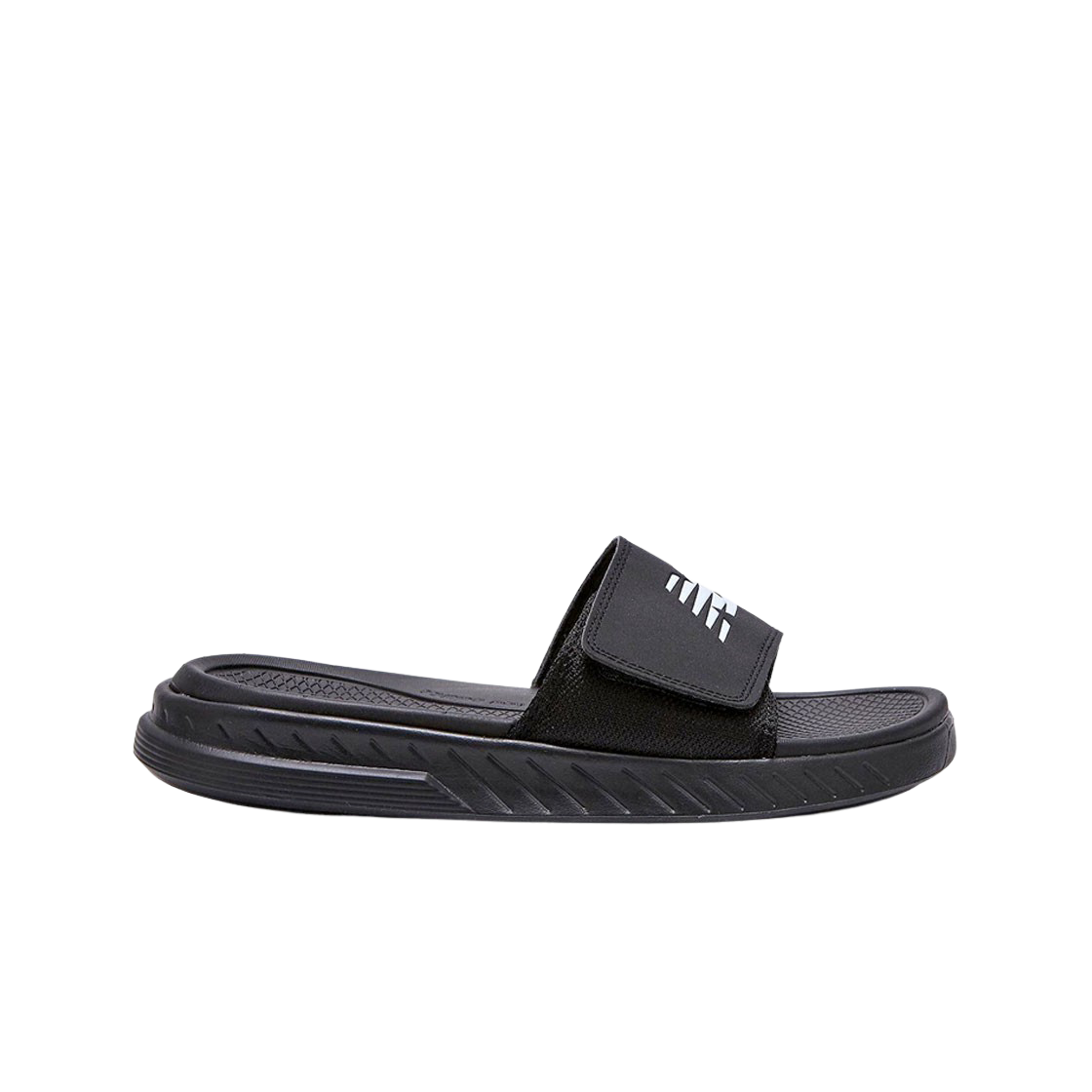 ☆New Balance\t☆ NBRJFS111K NB Cushioning Slide SD1501BB3 B New Balance Cushioning Slides 'All Black' SD1501BB3