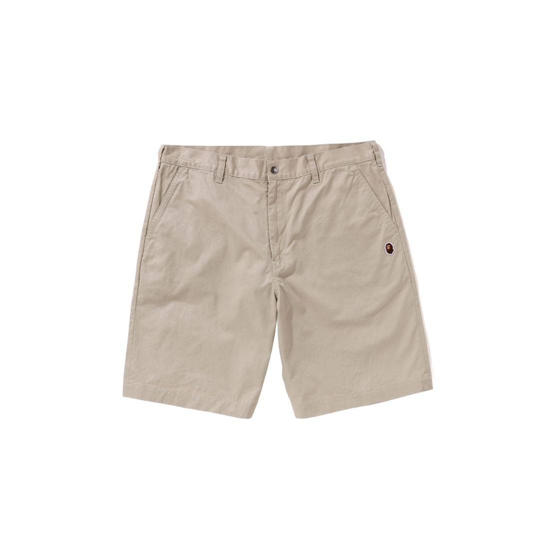 BAPE Ape Head One Point Chino Shorts Beige 상세 이미지 1